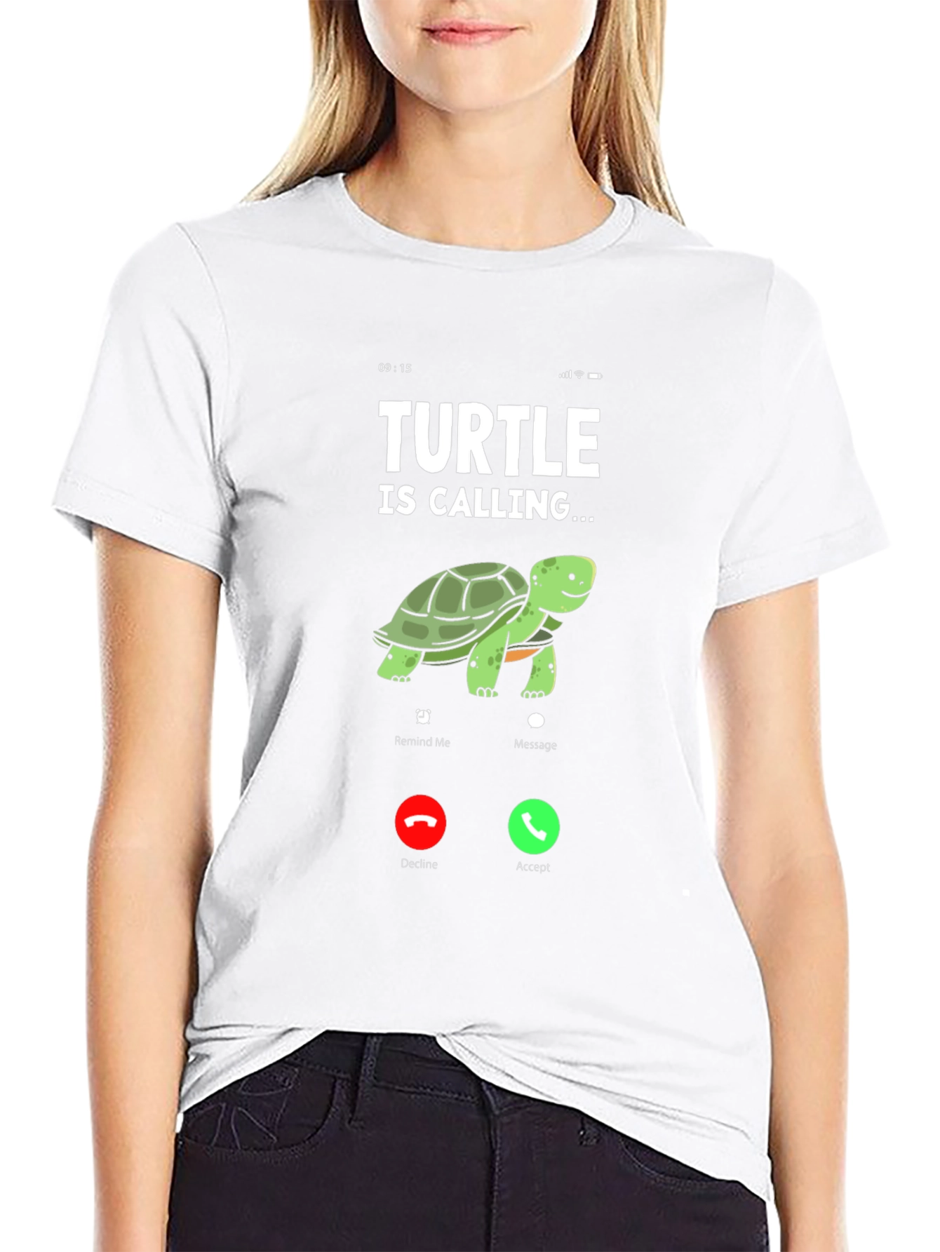 Turtle Is Calling T-Shirt - Funny Animal Lover Tee
