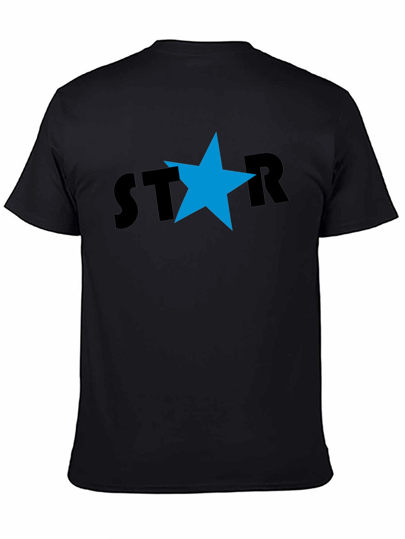 Star Graphic Black T-Shirt - Casual Cool Style