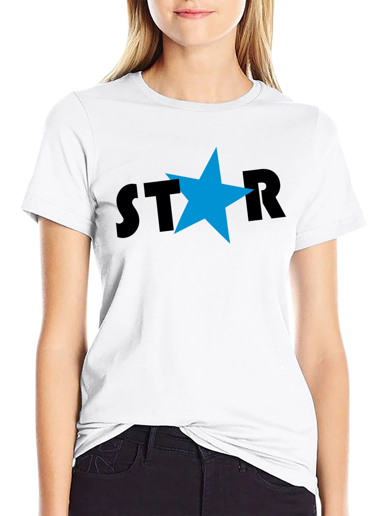 Star Graphic Black T-Shirt - Casual Cool Style