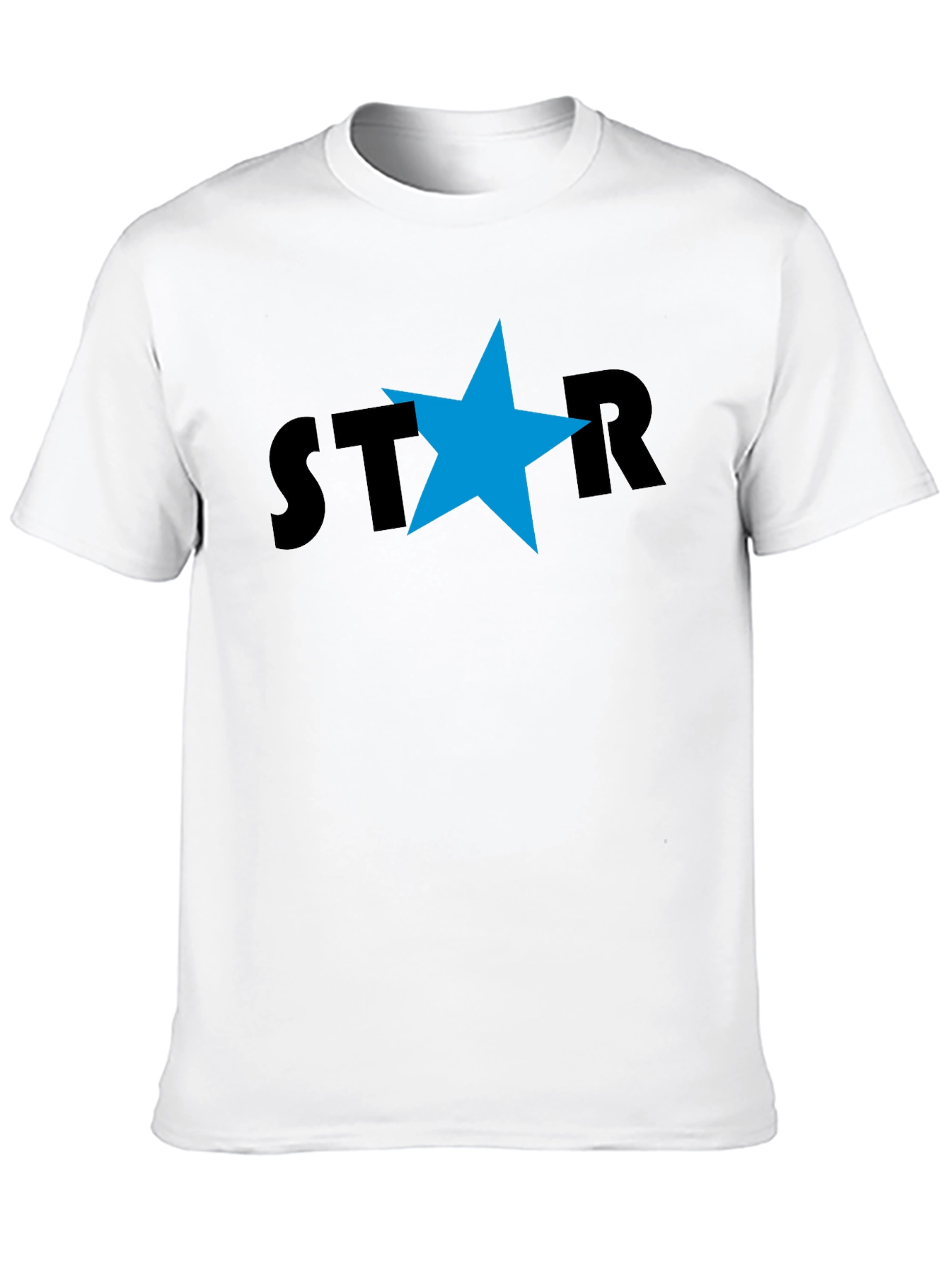 Star Graphic Black T-Shirt - Casual Cool Style