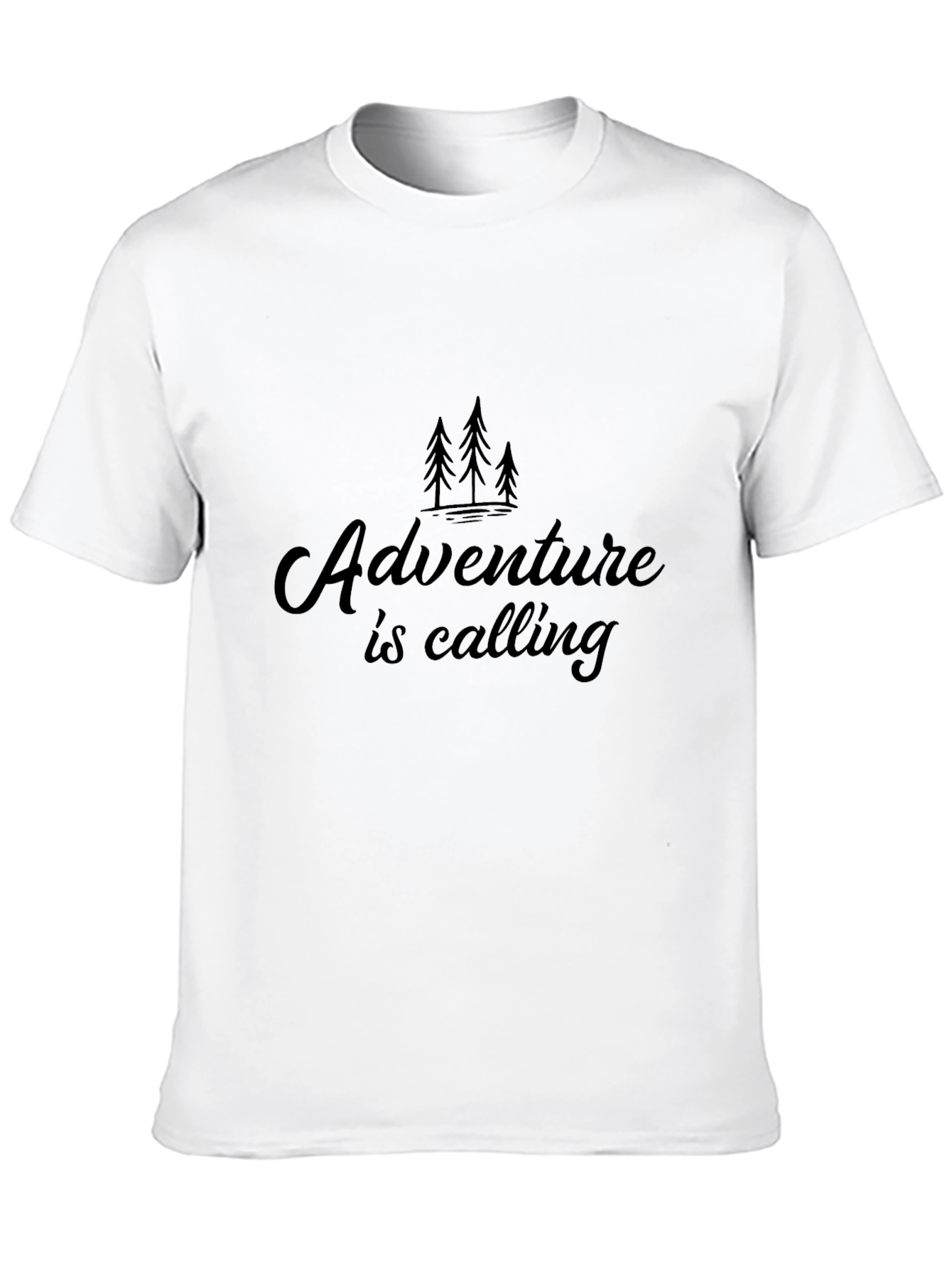 Adventure Calling Graphic Tee - Black