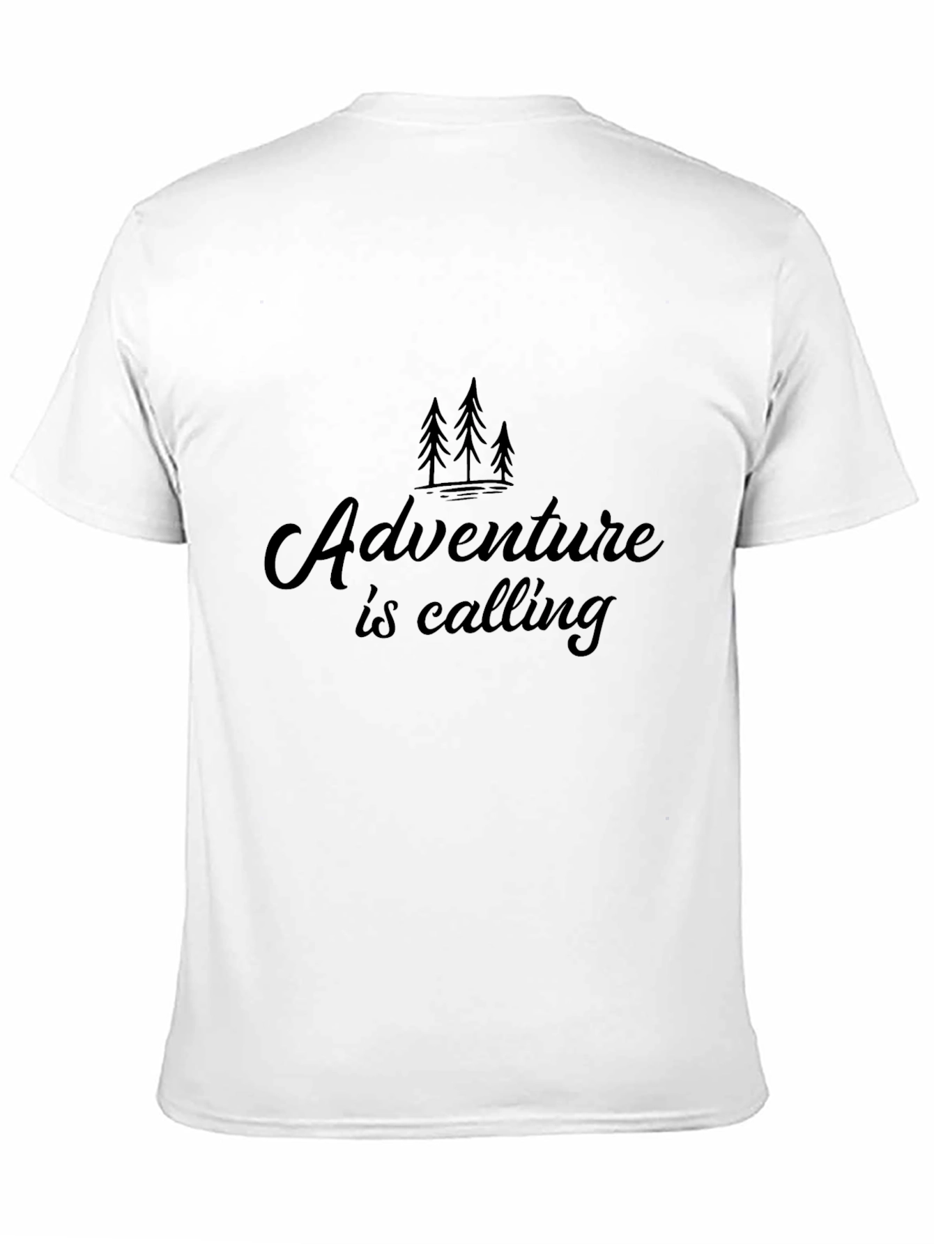 Adventure Calling Graphic Tee - Black