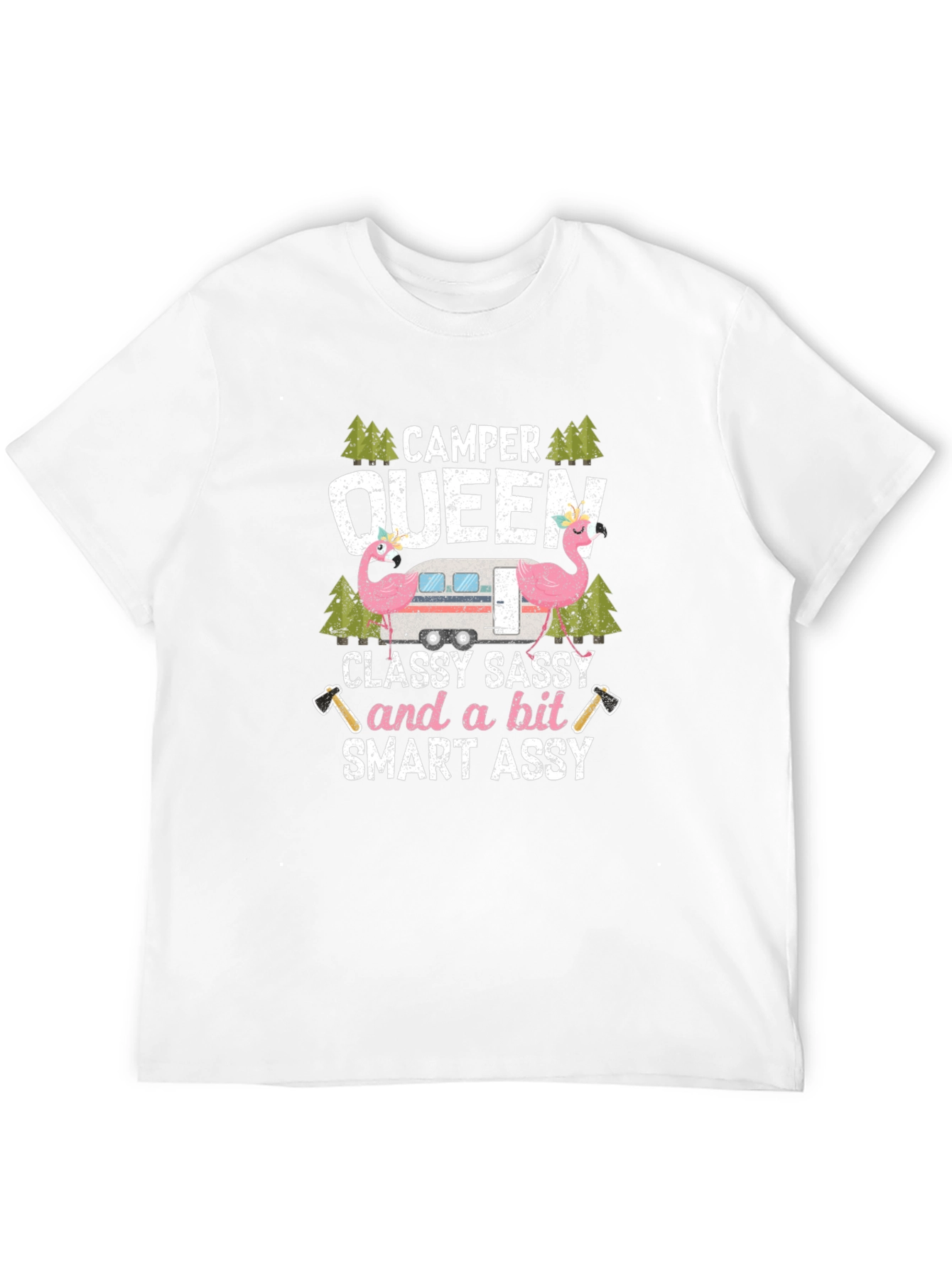 Camper Queen Funny Camping T-Shirt