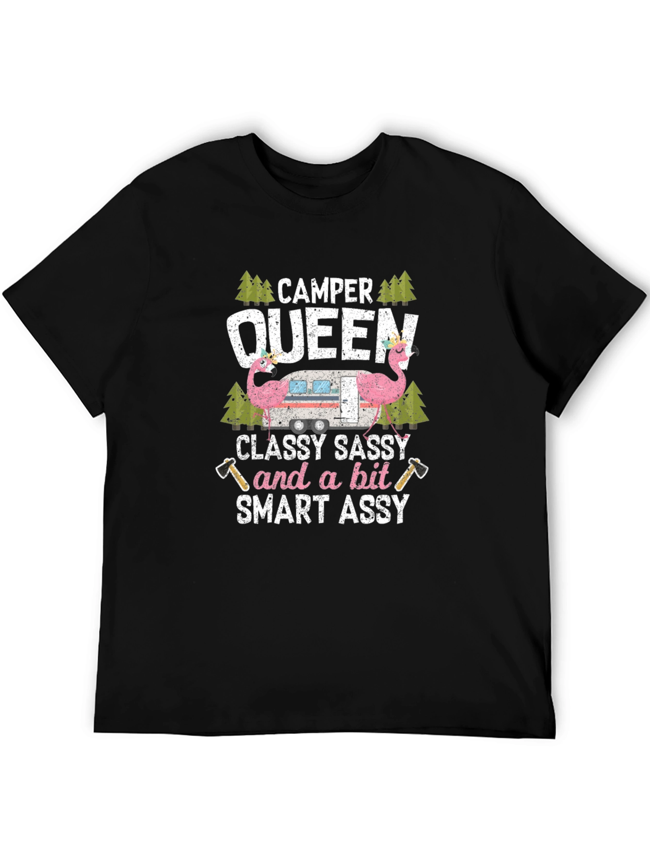Camper Queen Funny Camping T-Shirt