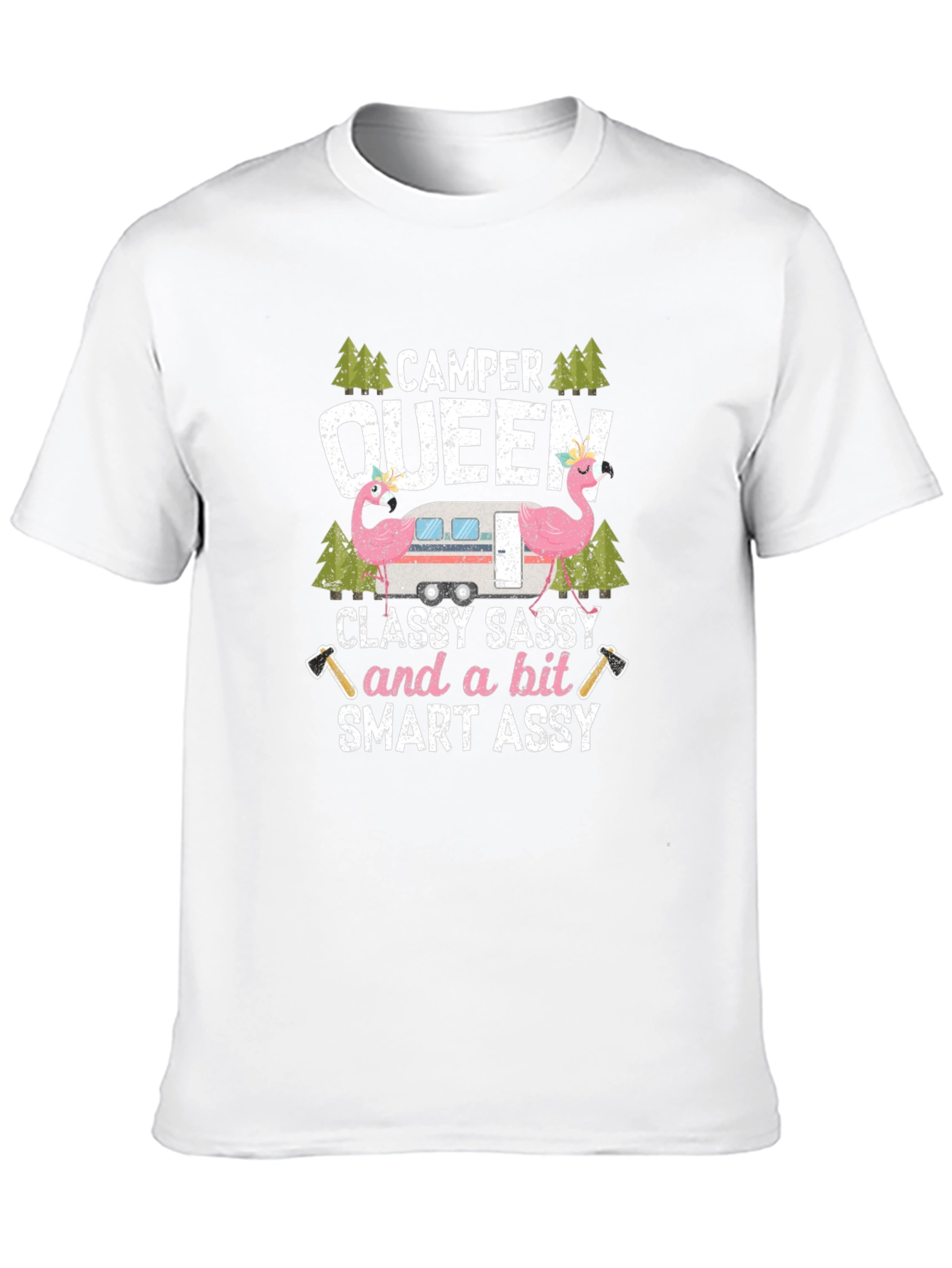 Camper Queen Funny Camping T-Shirt