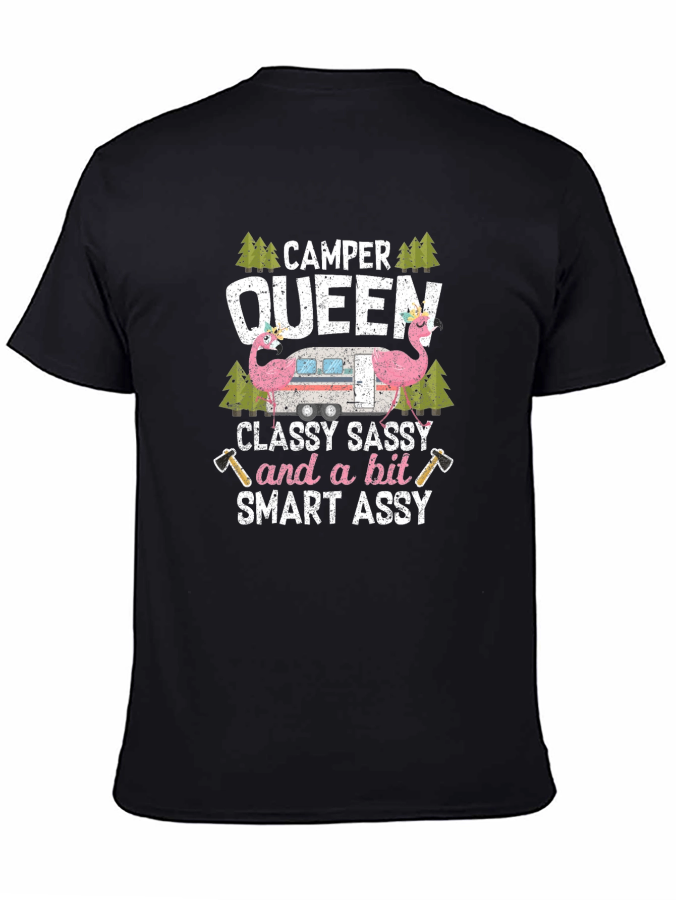 Camper Queen Funny Camping T-Shirt