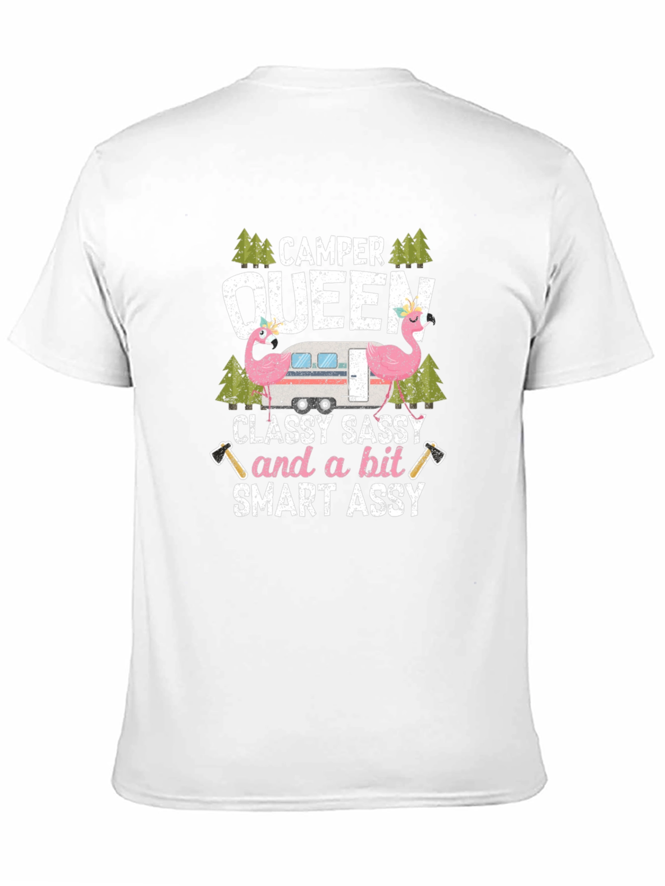 Camper Queen Funny Camping T-Shirt