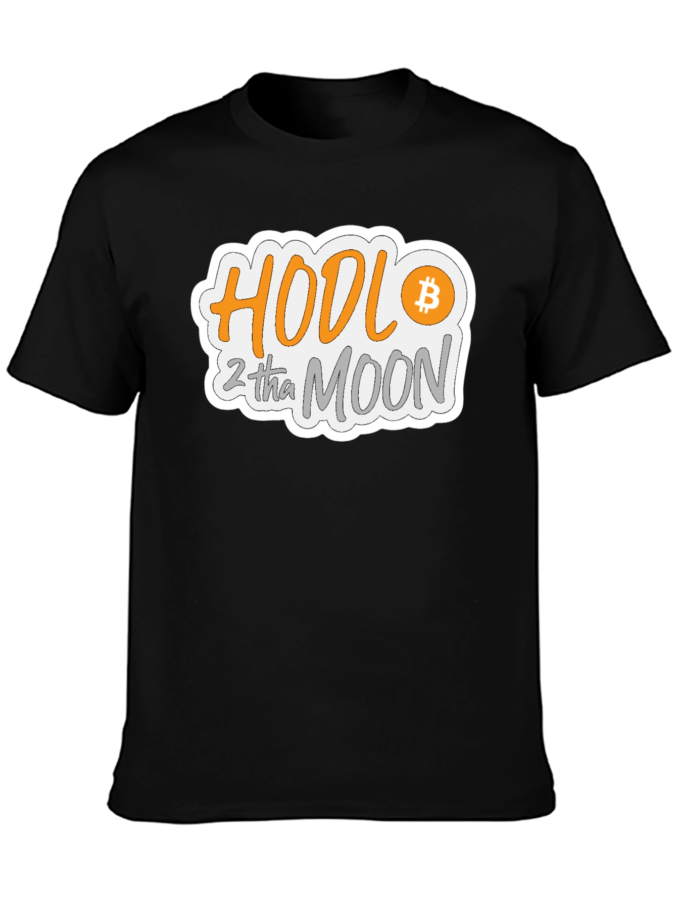 HODL 2 tha MOON Bitcoin Crypto T-Shirt