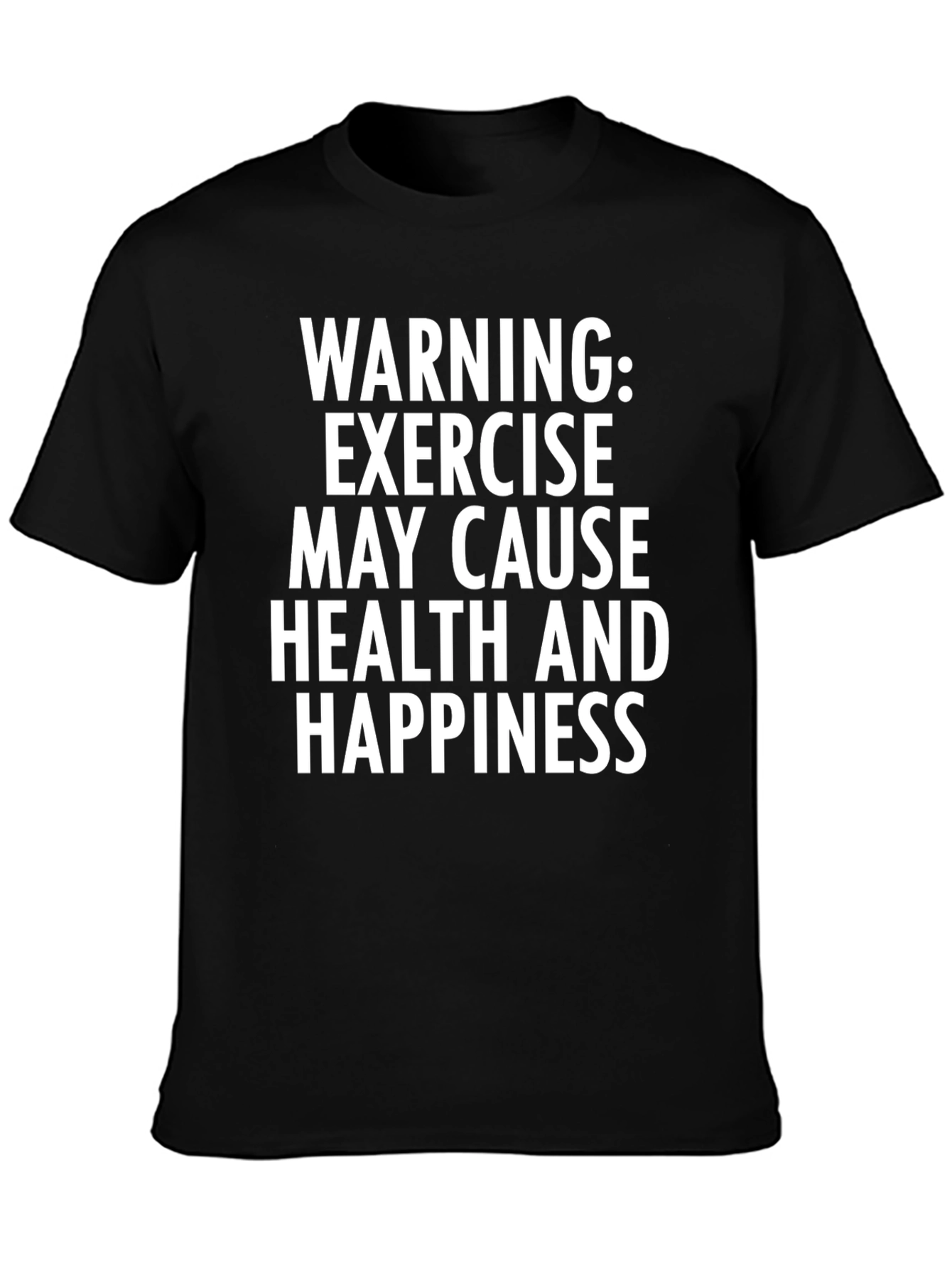 Funny Exercise Warning Graphic Tee