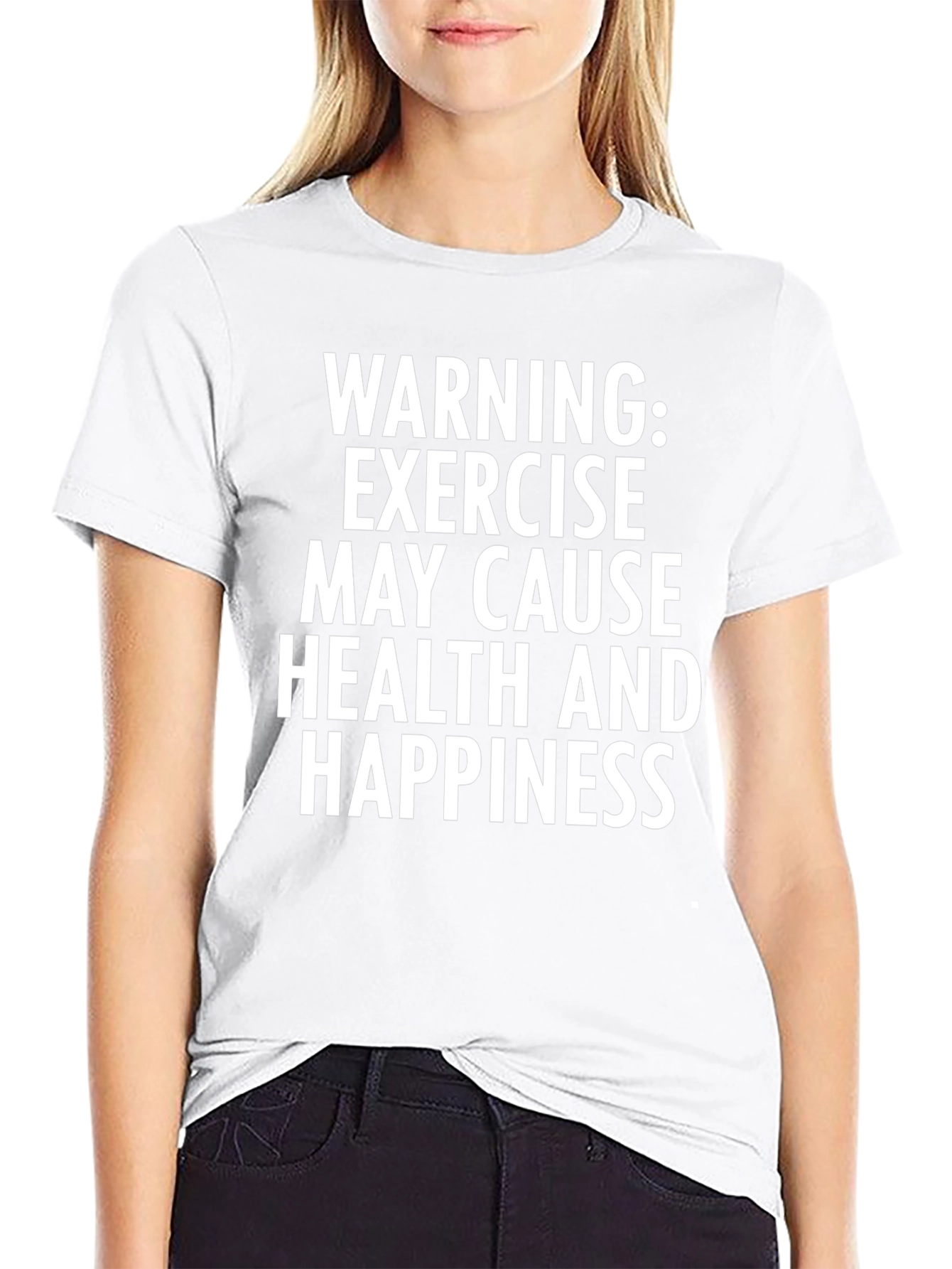 Funny Exercise Warning Graphic Tee