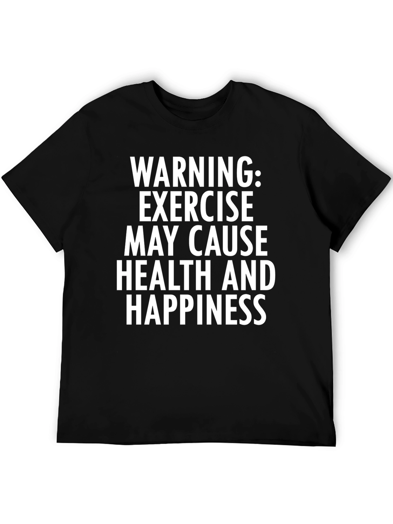 Funny Exercise Warning Graphic Tee