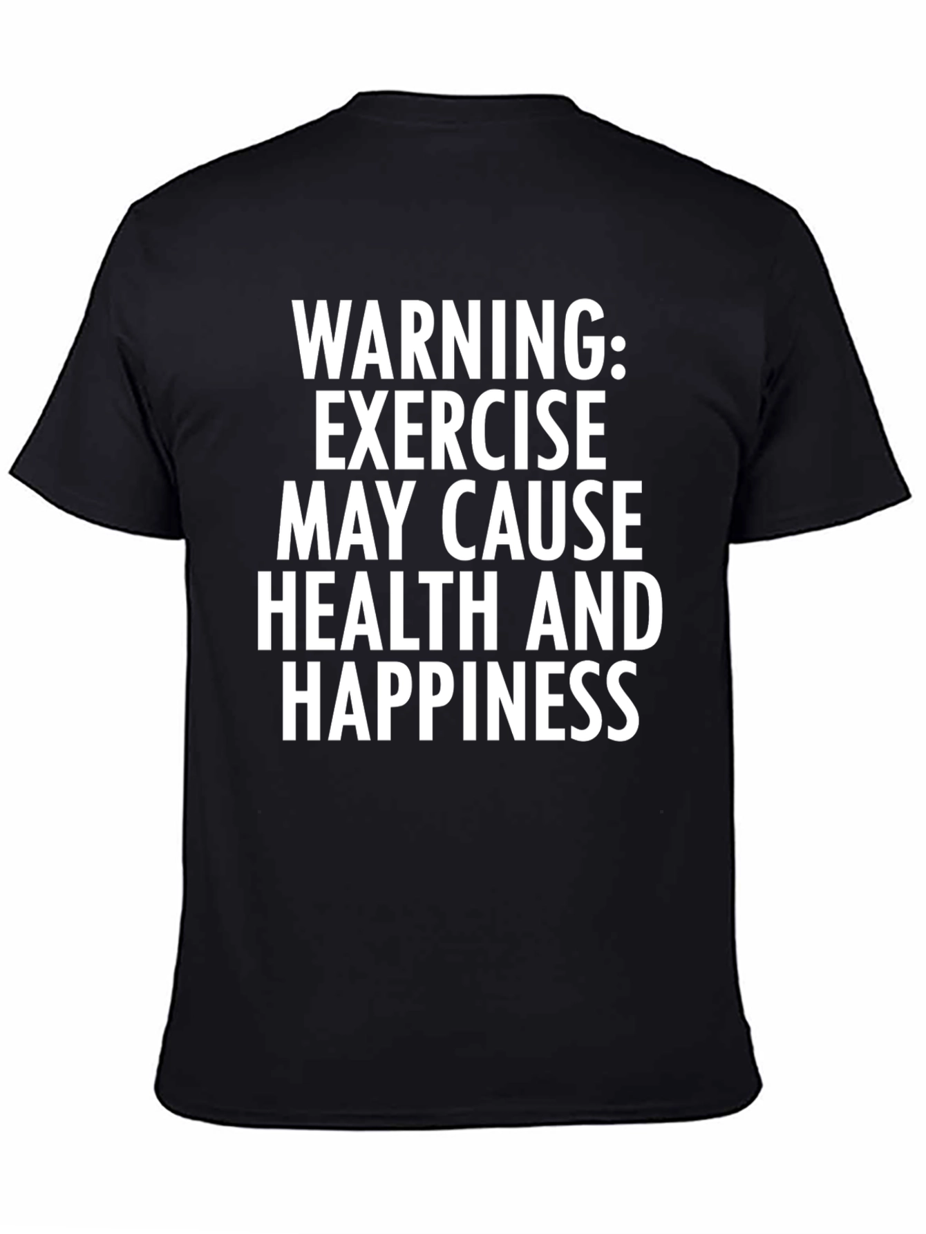 Funny Exercise Warning Graphic Tee
