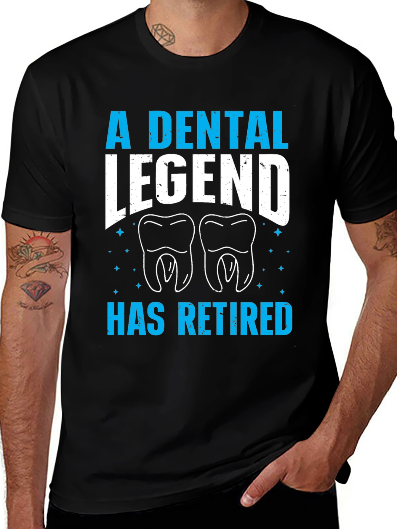 Dental Legend Retired Black T-Shirt
