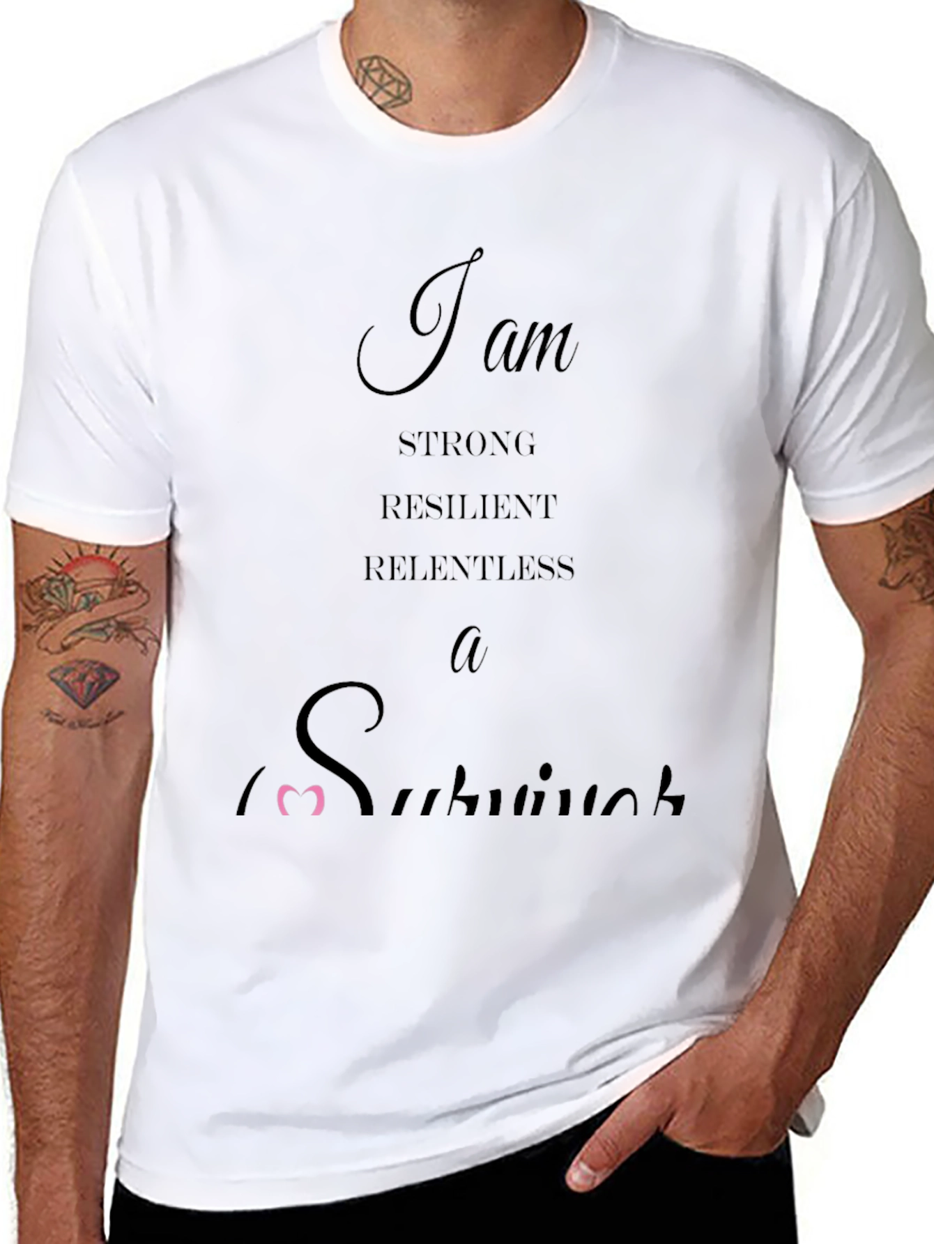 I am Strong Survivor Tee