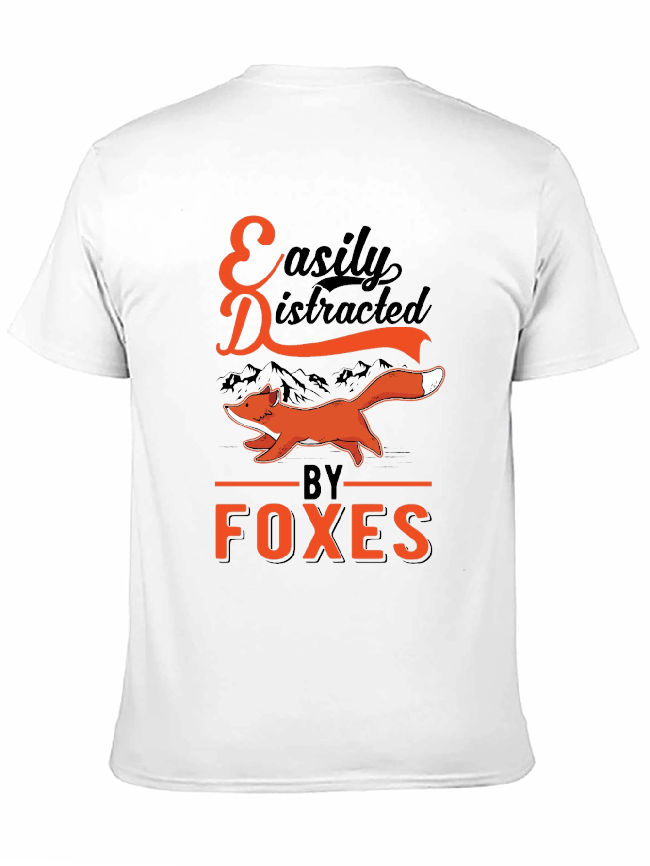 Easily Distracted by Foxes T-Shirt