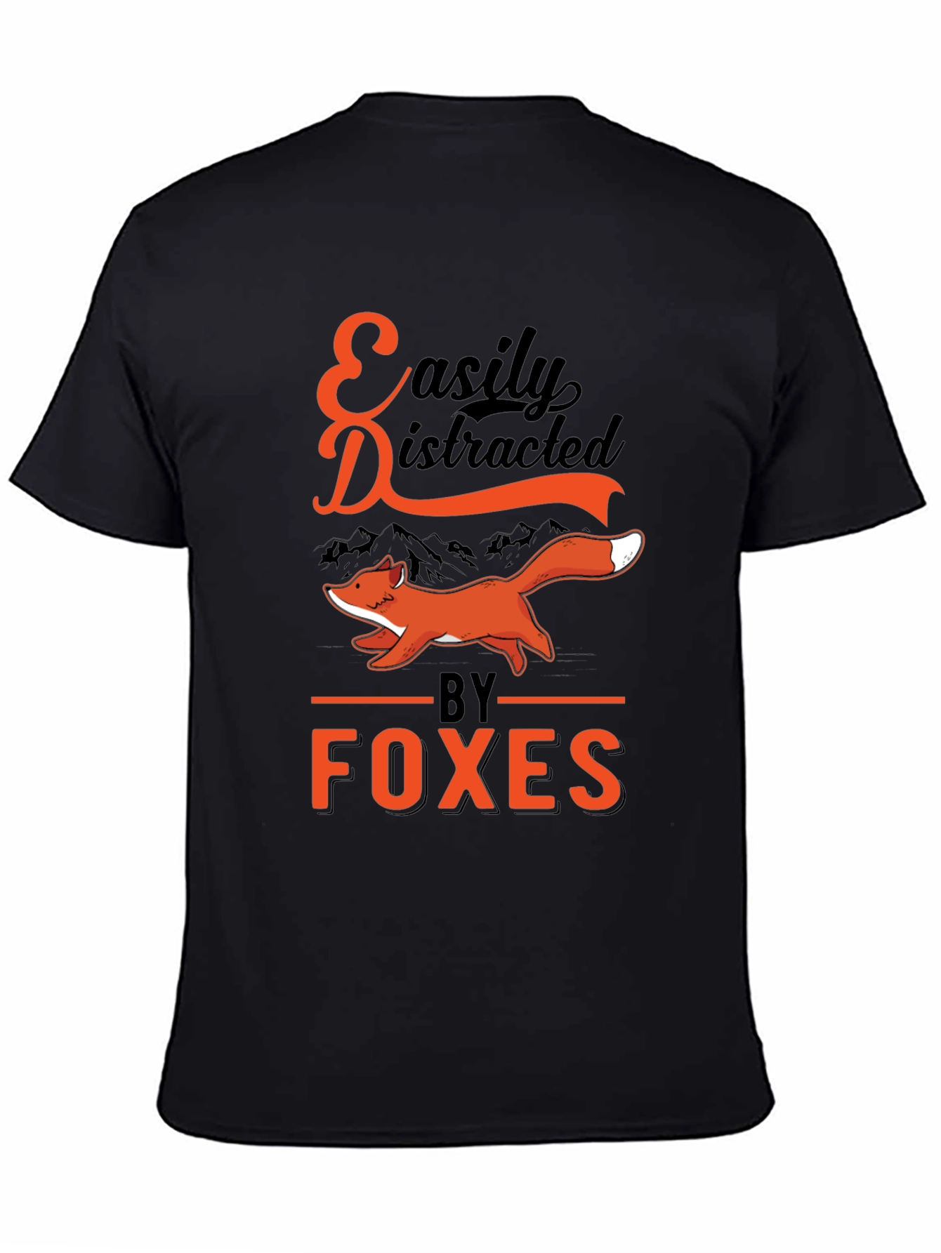Easily Distracted by Foxes T-Shirt