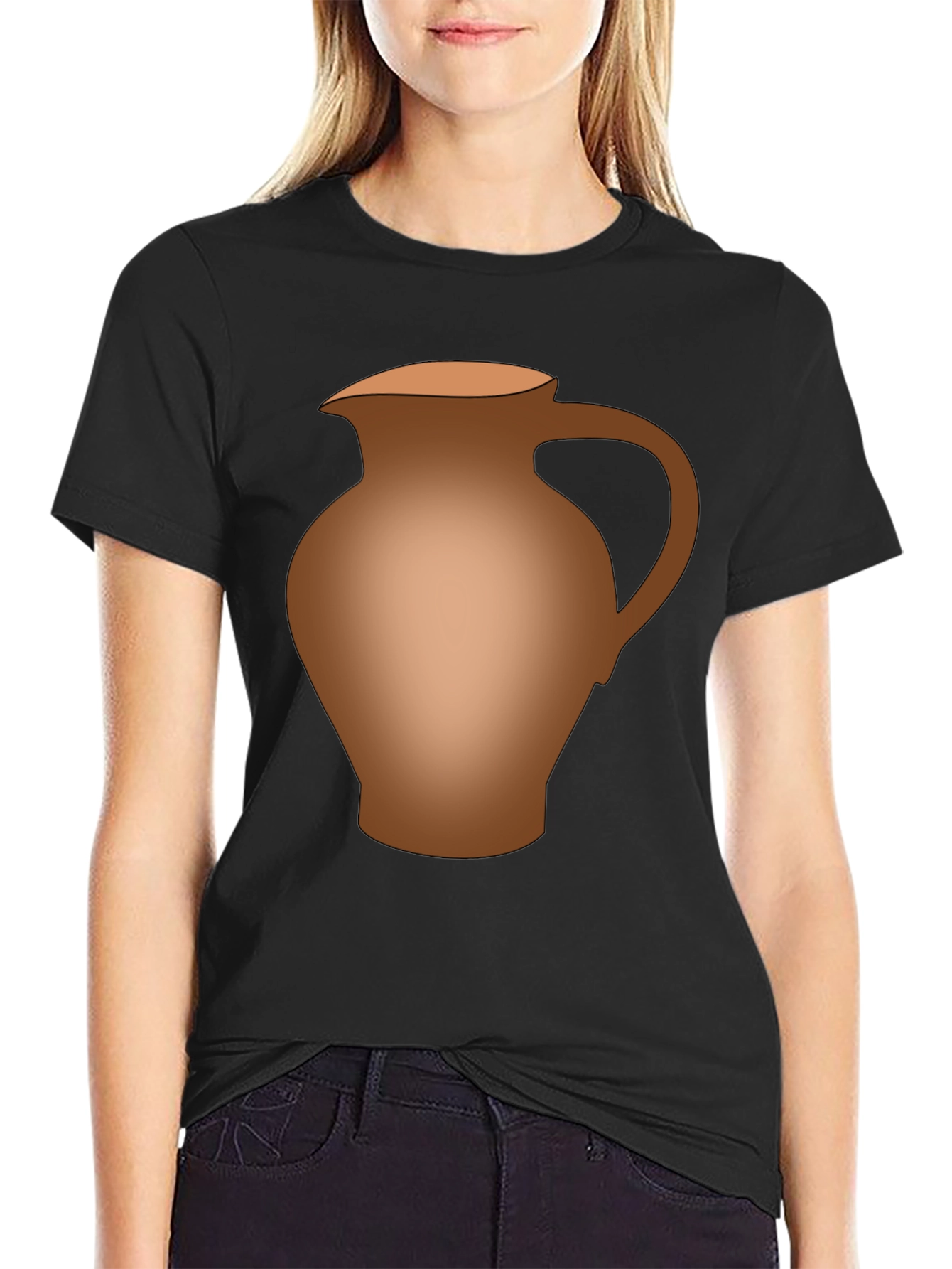 Novelty Pitcher Graphic T-Shirt