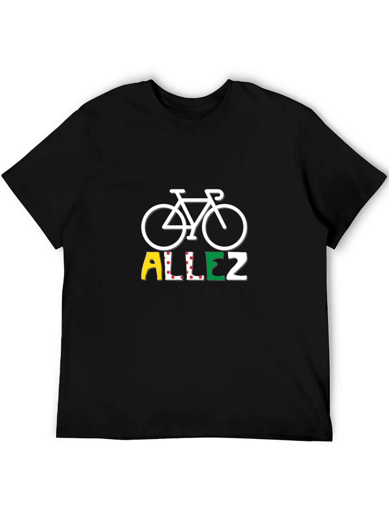 Allez Cycling T-Shirt - Stylish Bike Design Tee