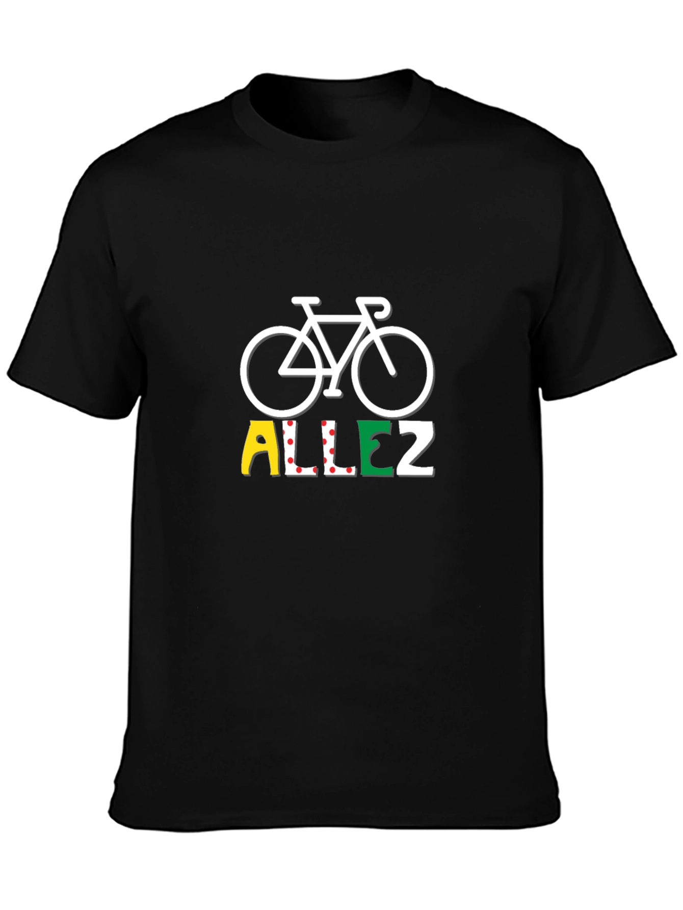 Allez Cycling T-Shirt - Stylish Bike Design Tee
