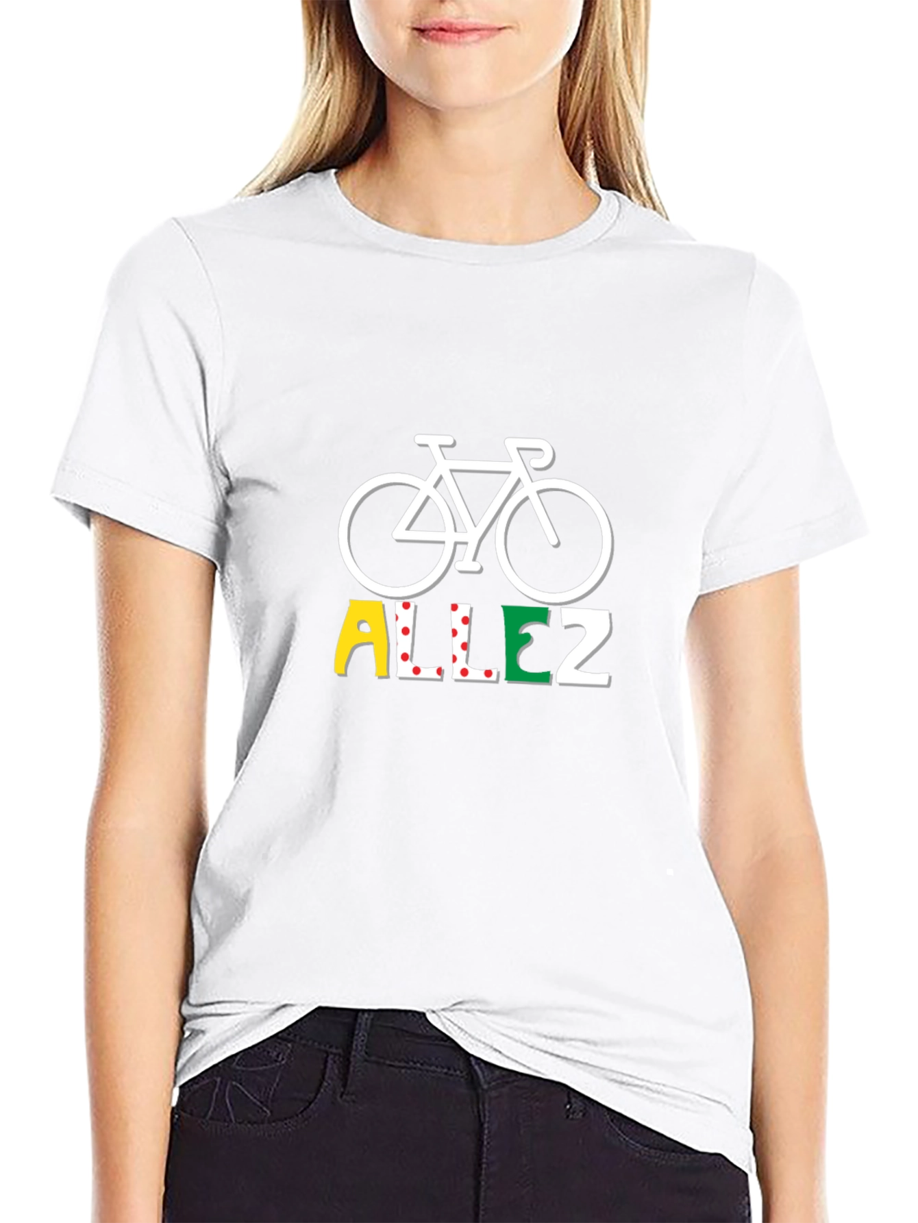 Allez Cycling T-Shirt - Stylish Bike Design Tee