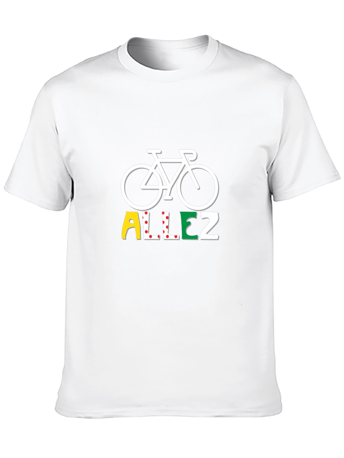 Allez Cycling T-Shirt - Stylish Bike Design Tee