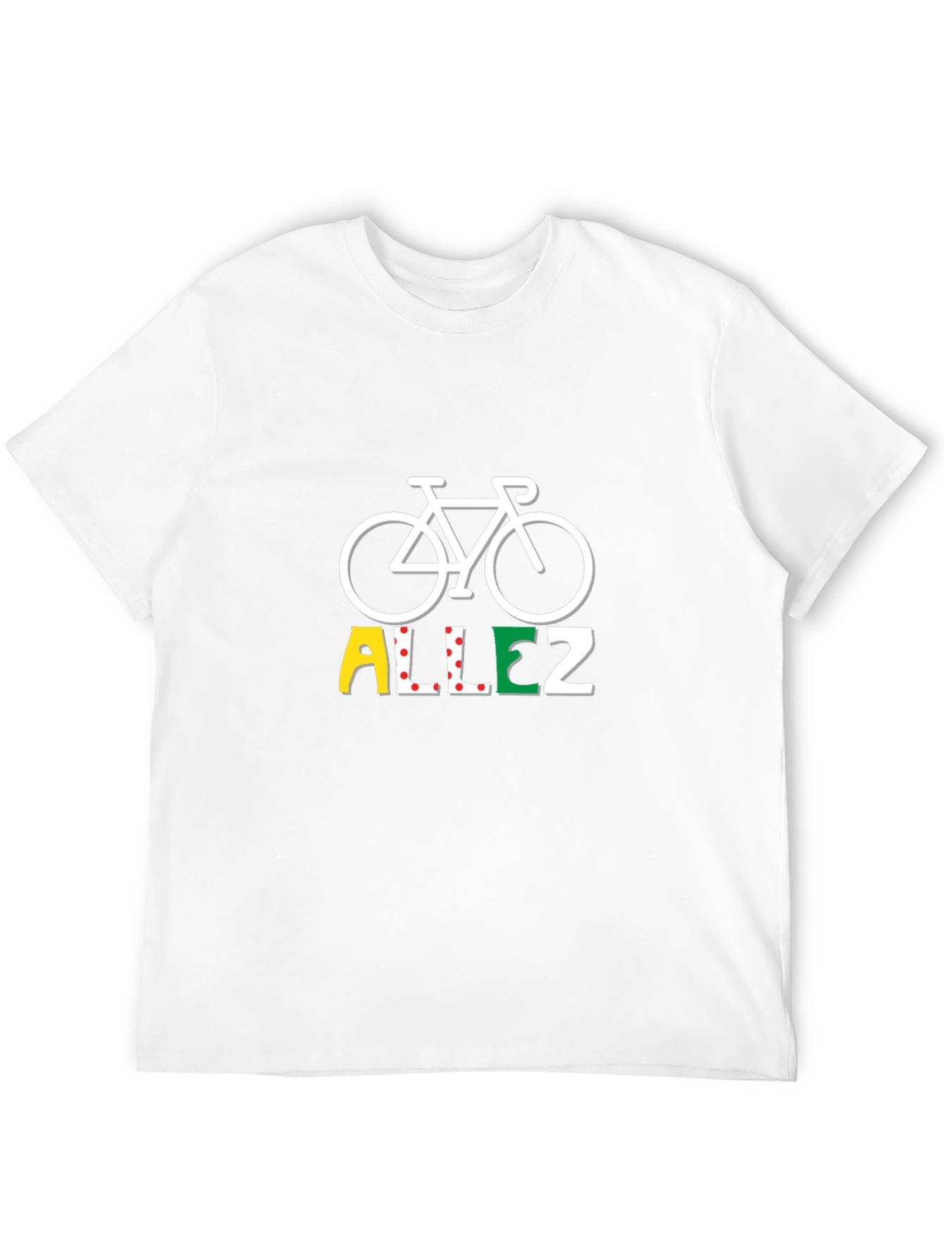 Allez Cycling T-Shirt - Stylish Bike Design Tee