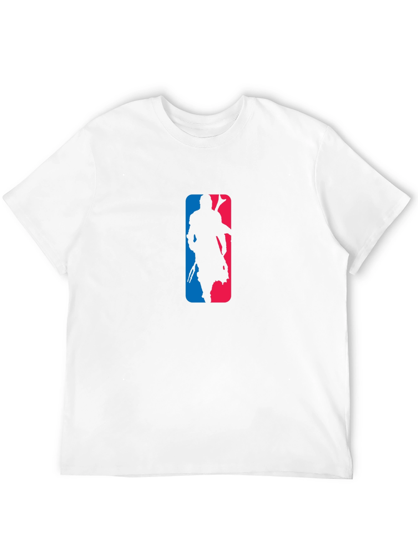 Mandalorian NBA Logo Black T-Shirt