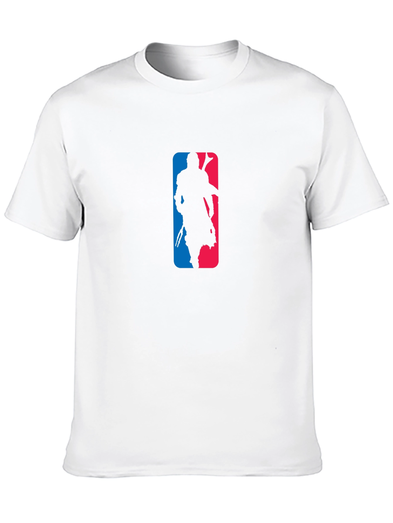 Mandalorian NBA Logo Black T-Shirt