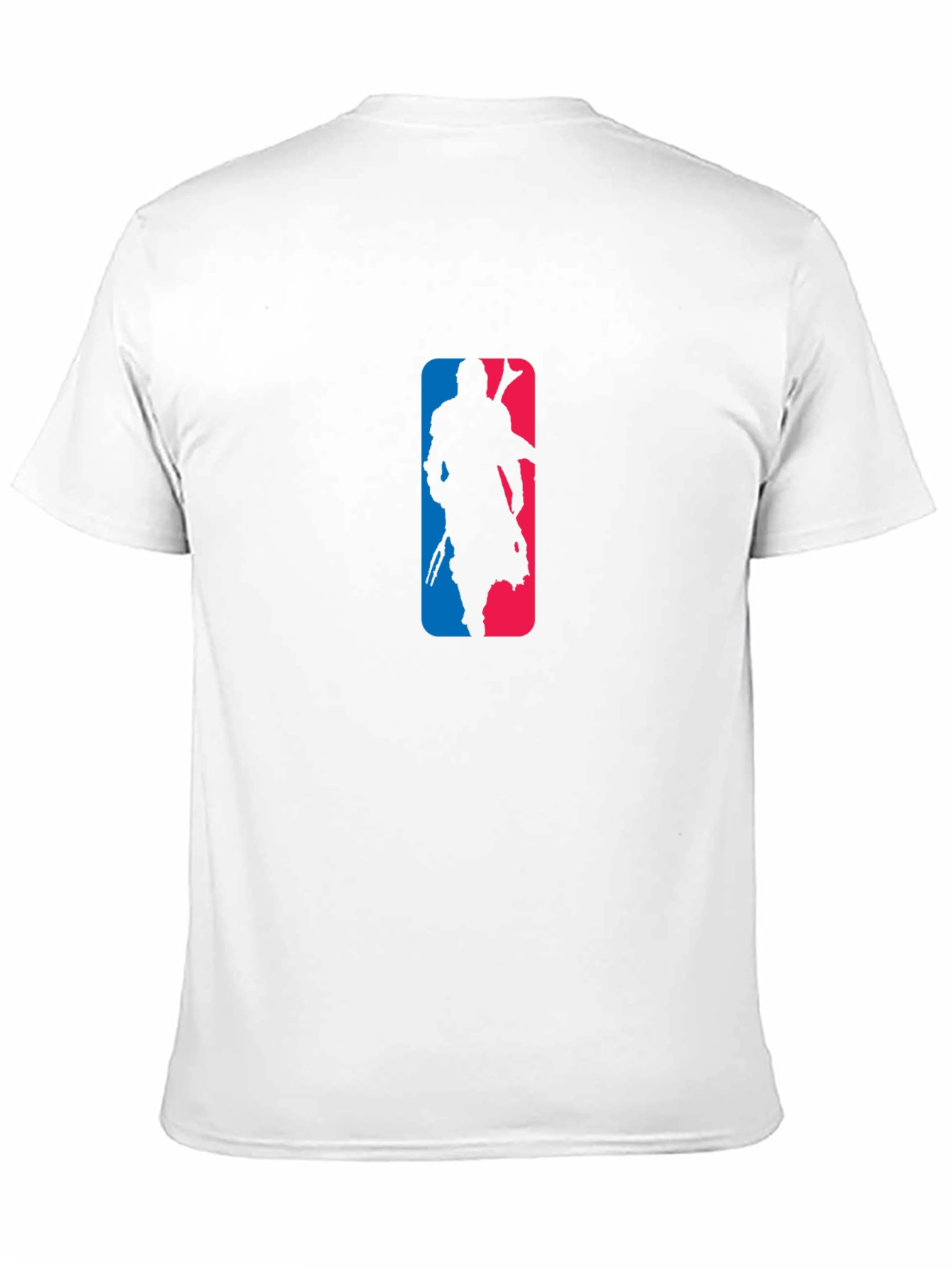 Mandalorian NBA Logo Black T-Shirt