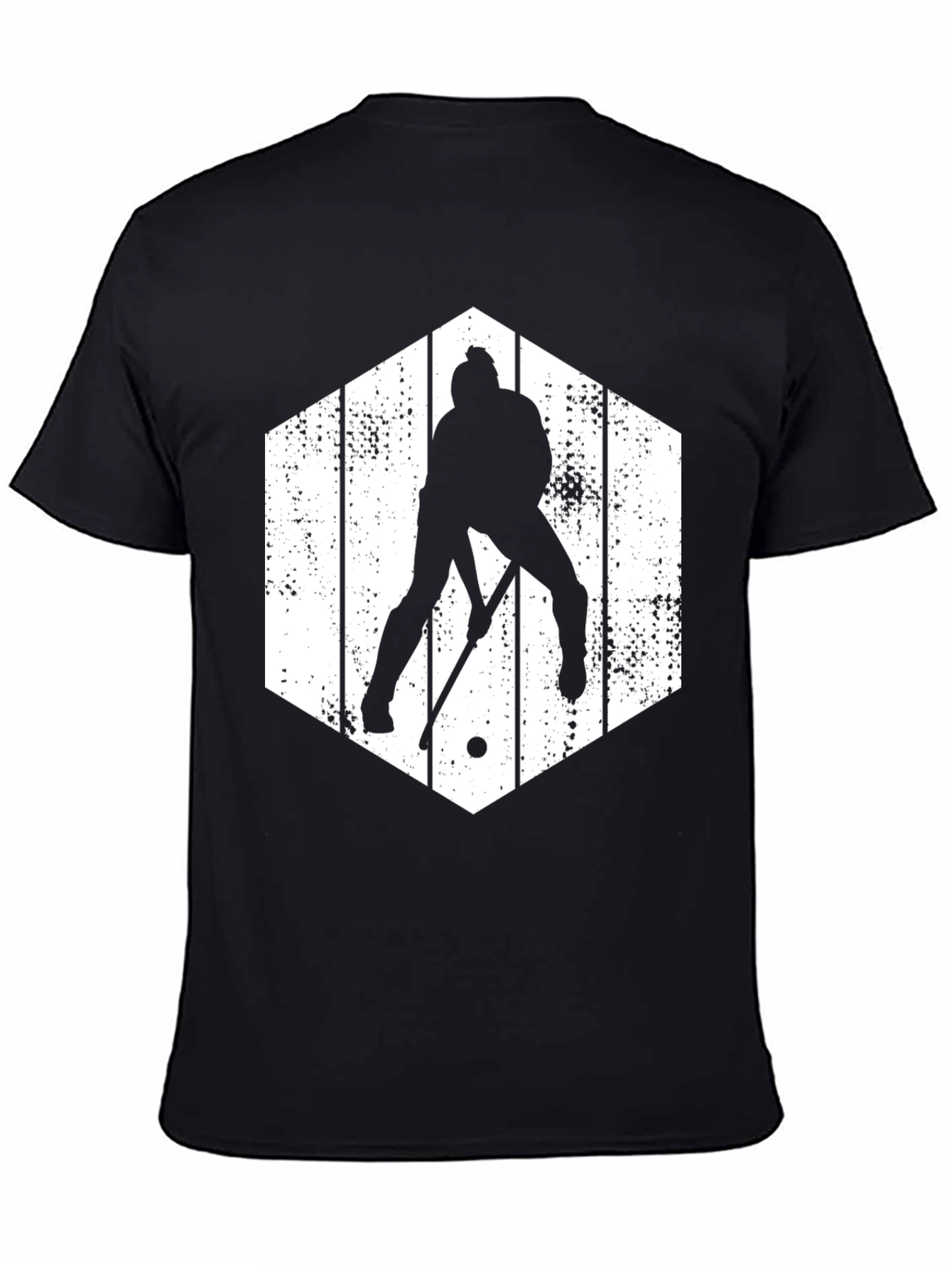 Hockey Player Graphic Tee - Stylish Sports Shirt
