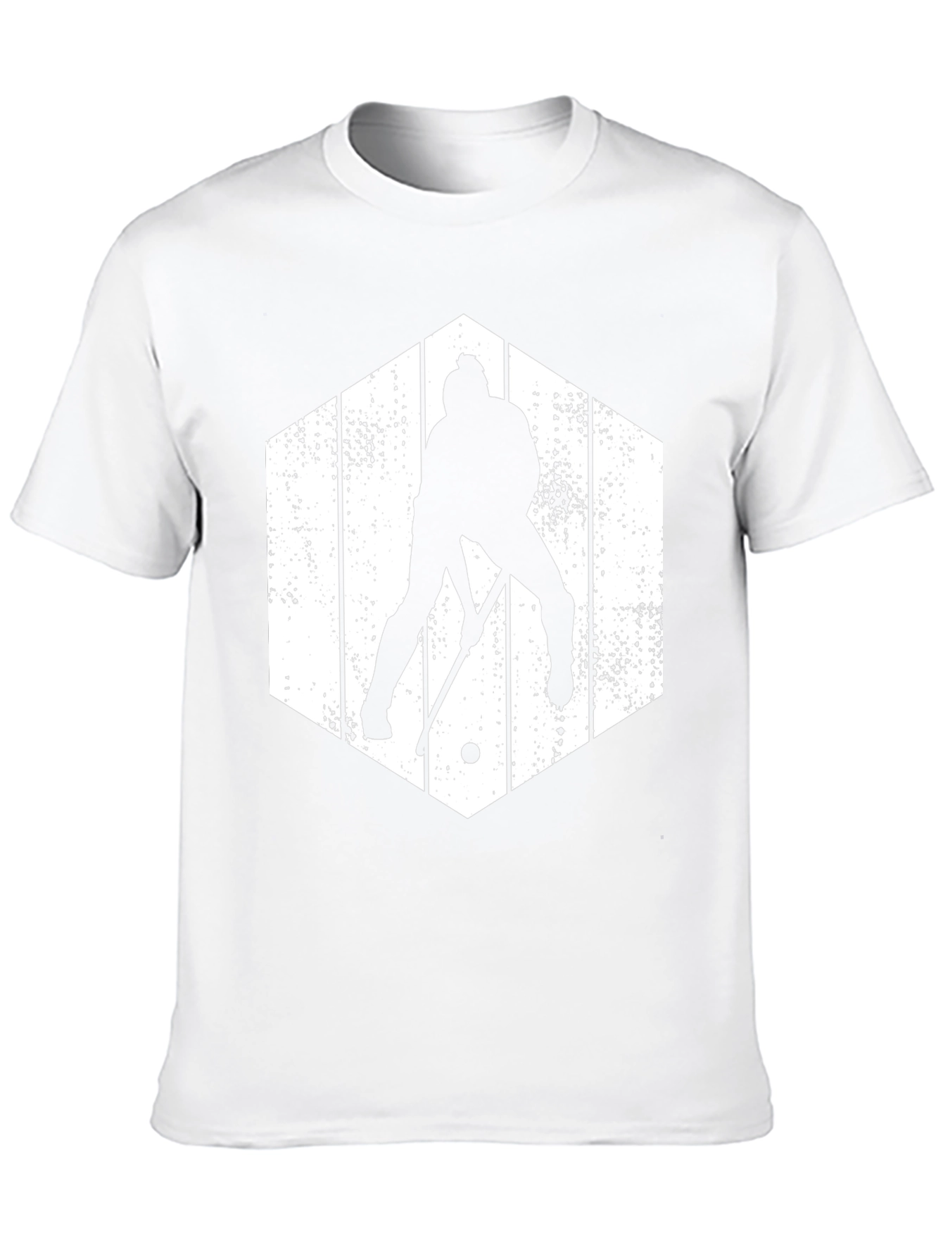 Hockey Player Graphic Tee - Stylish Sports Shirt