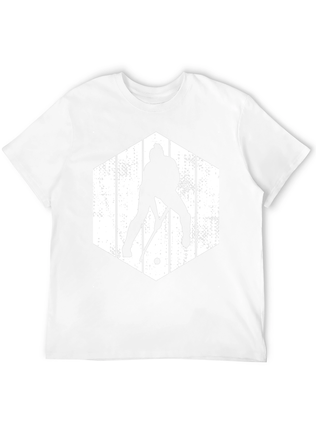 Hockey Player Graphic Tee - Stylish Sports Shirt