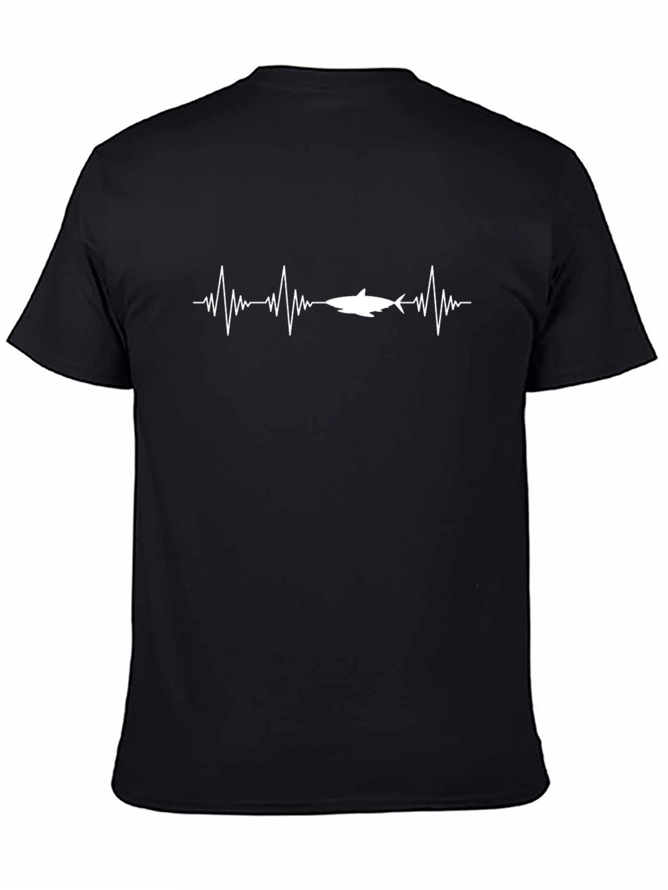 Shark Heartbeat Graphic T-Shirt