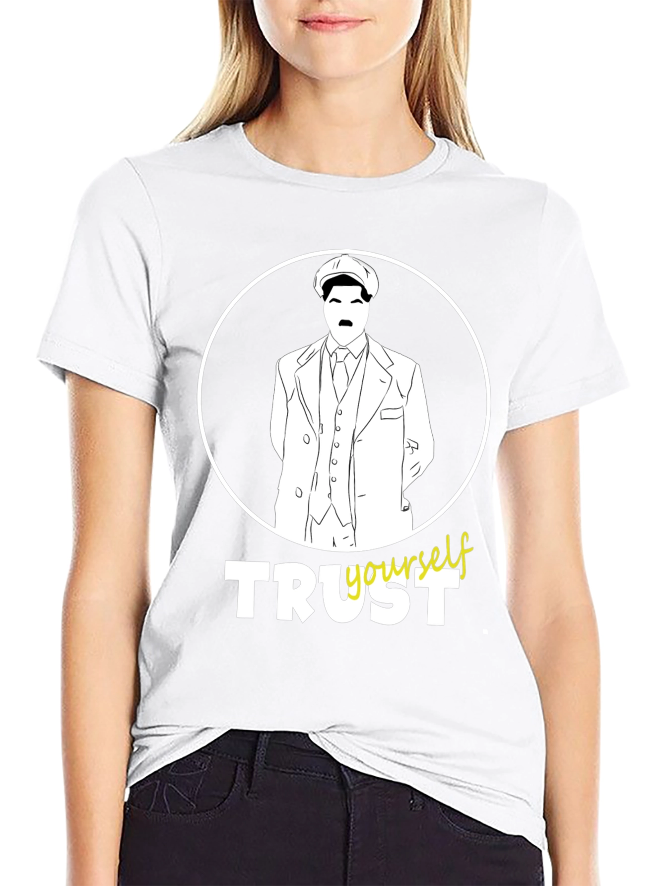 Trust Yourself Graphic Tee - Peaky Blinders Style