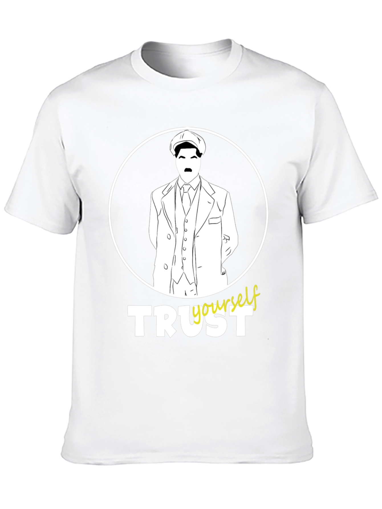 Trust Yourself Graphic Tee - Peaky Blinders Style
