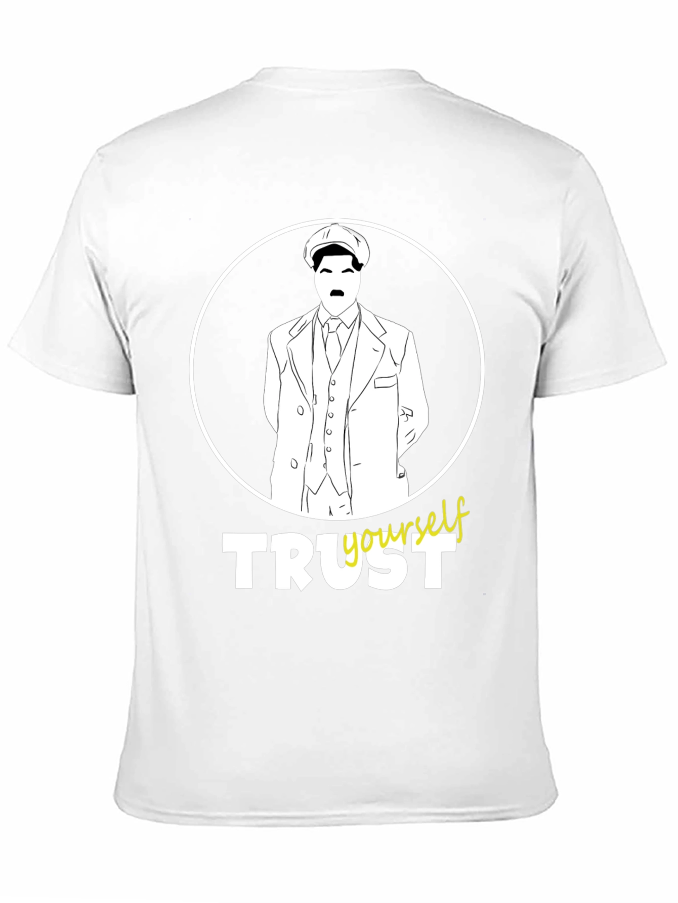Trust Yourself Graphic Tee - Peaky Blinders Style