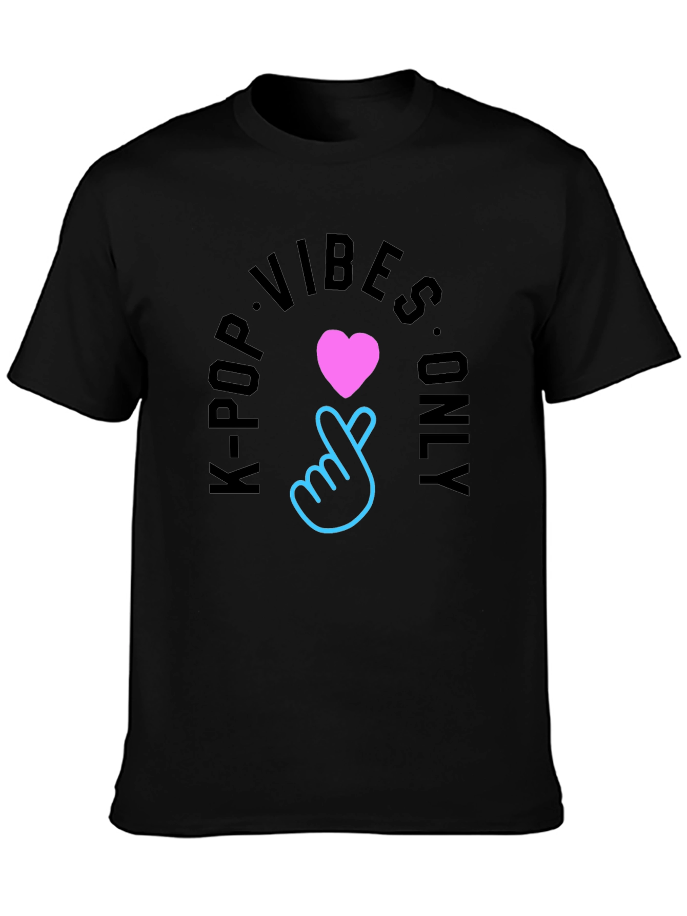 K-Pop Vibes Only Graphic Tee
