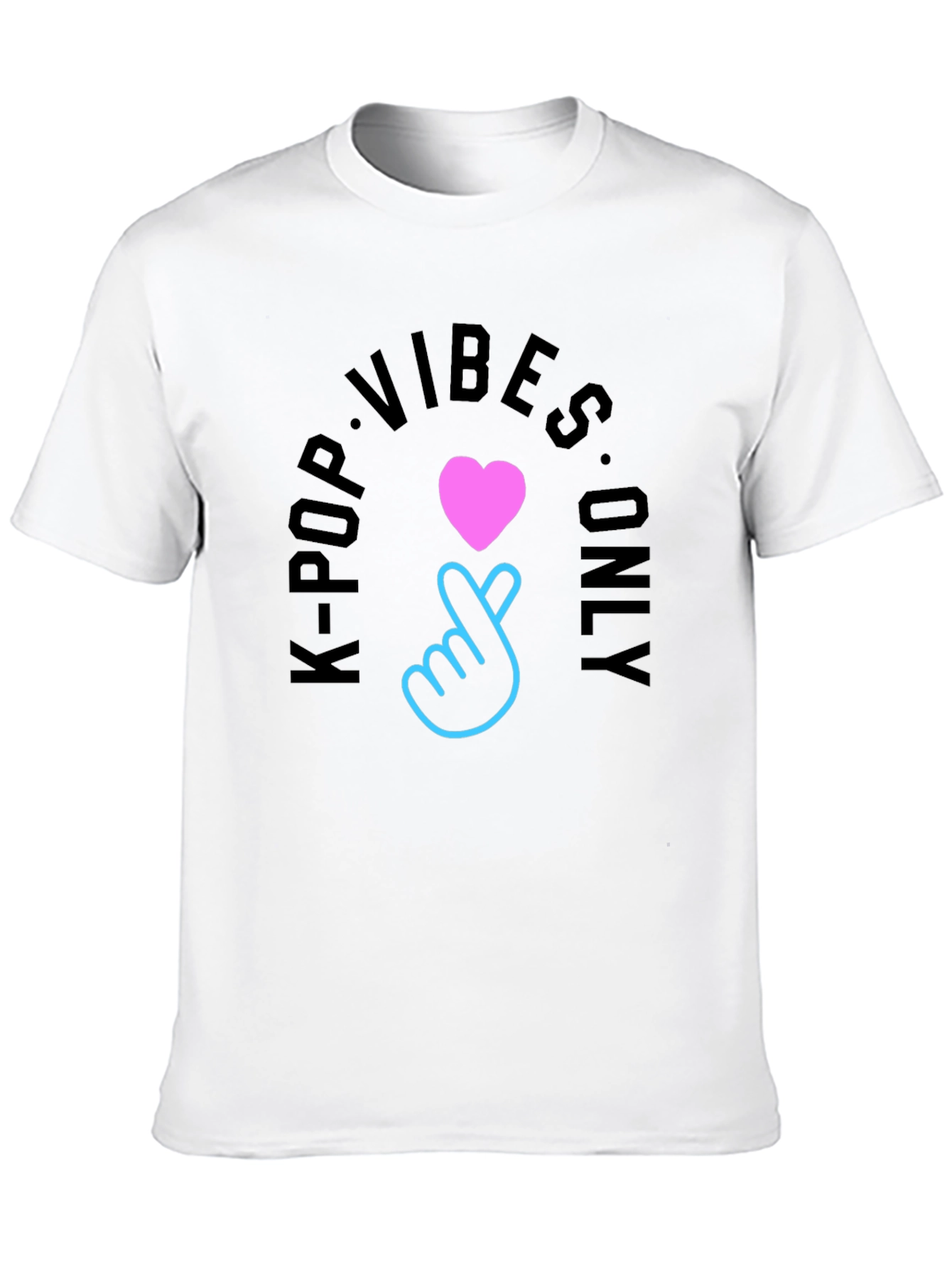 K-Pop Vibes Only Graphic Tee