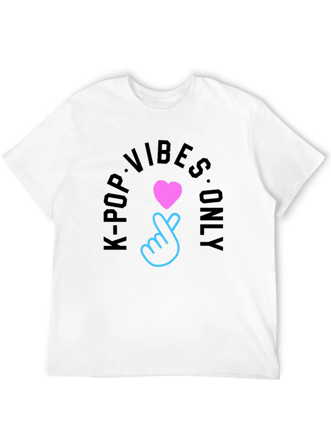 K-Pop Vibes Only Graphic Tee