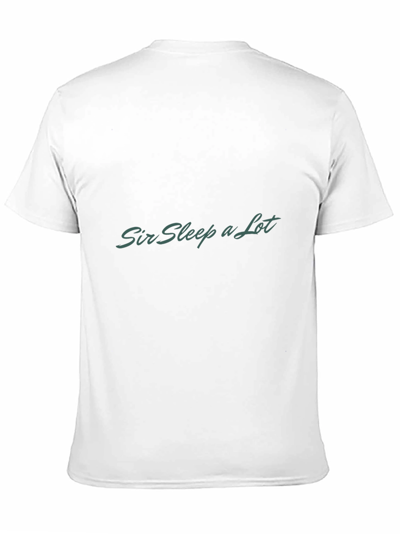 Sir Sleep A Lot Black Graphic T-Shirt