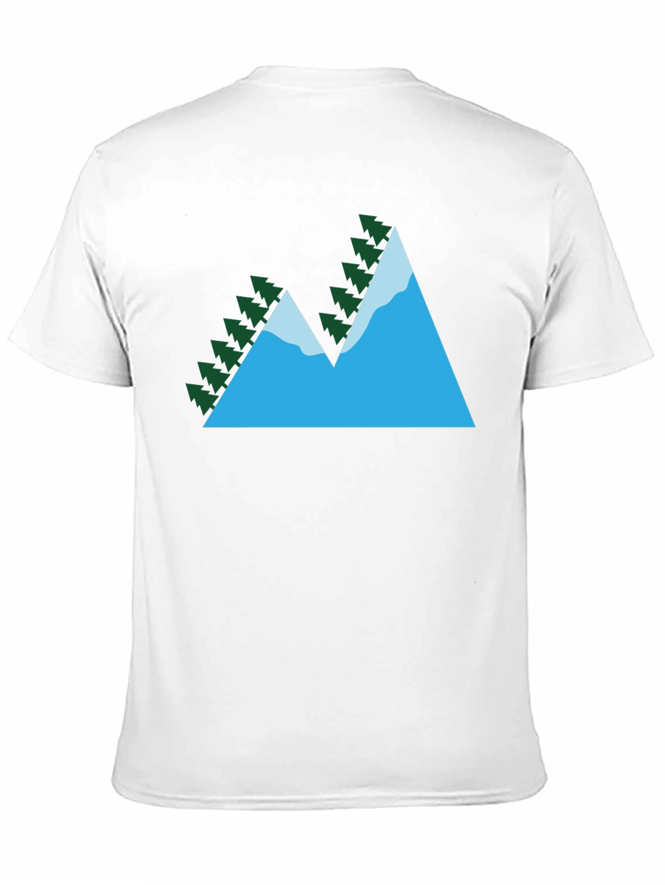 Mountain Peak Graphic T-Shirt - Nature Lovers Tee