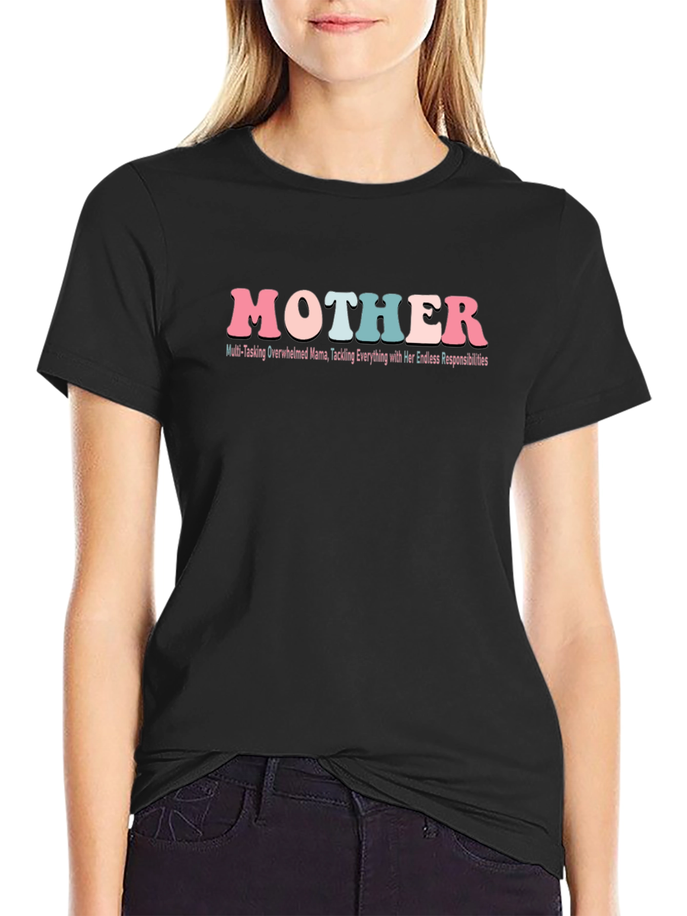 Mother Overwhelmed Mama T-Shirt