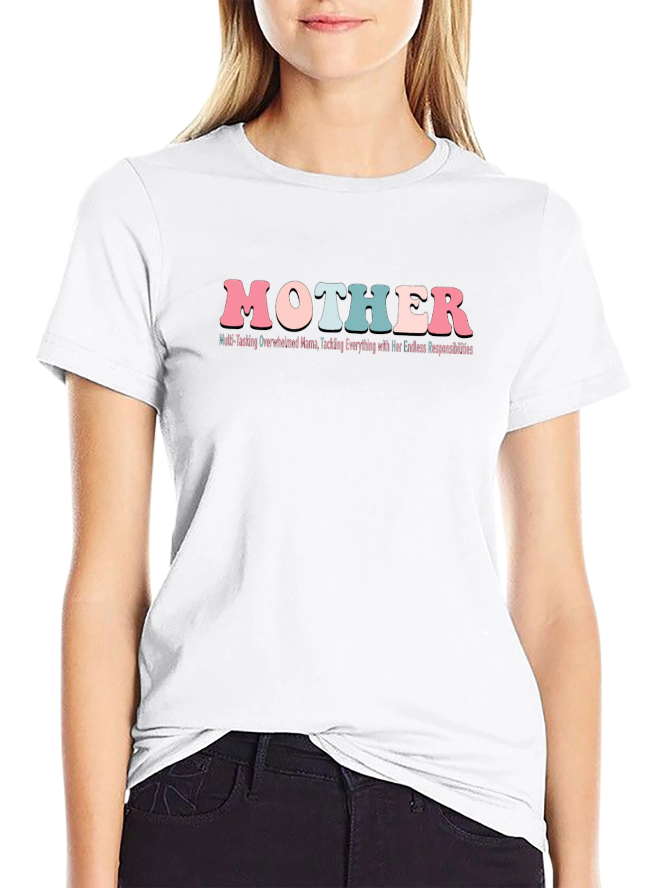 Mother Overwhelmed Mama T-Shirt