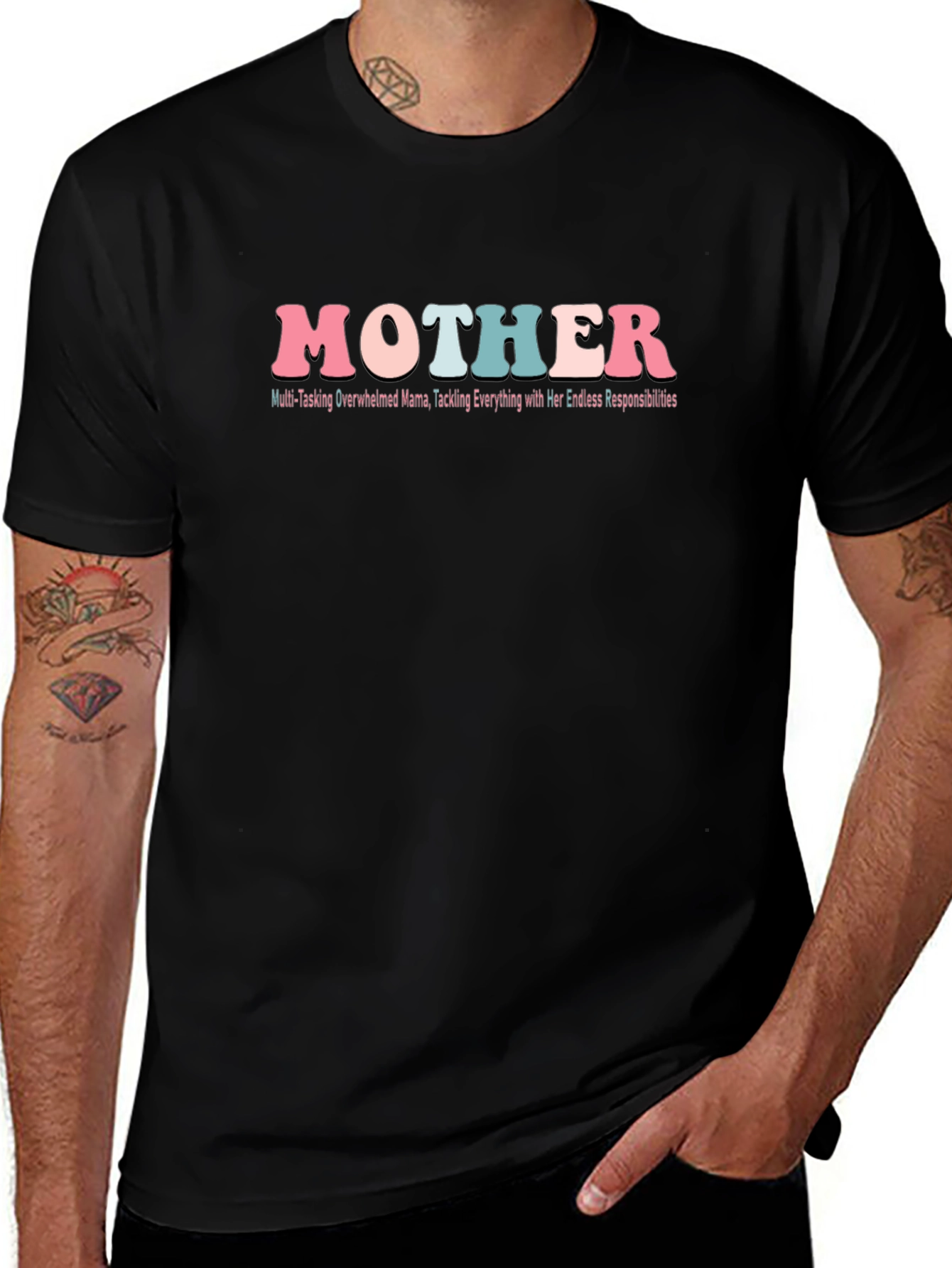 Mother Overwhelmed Mama T-Shirt