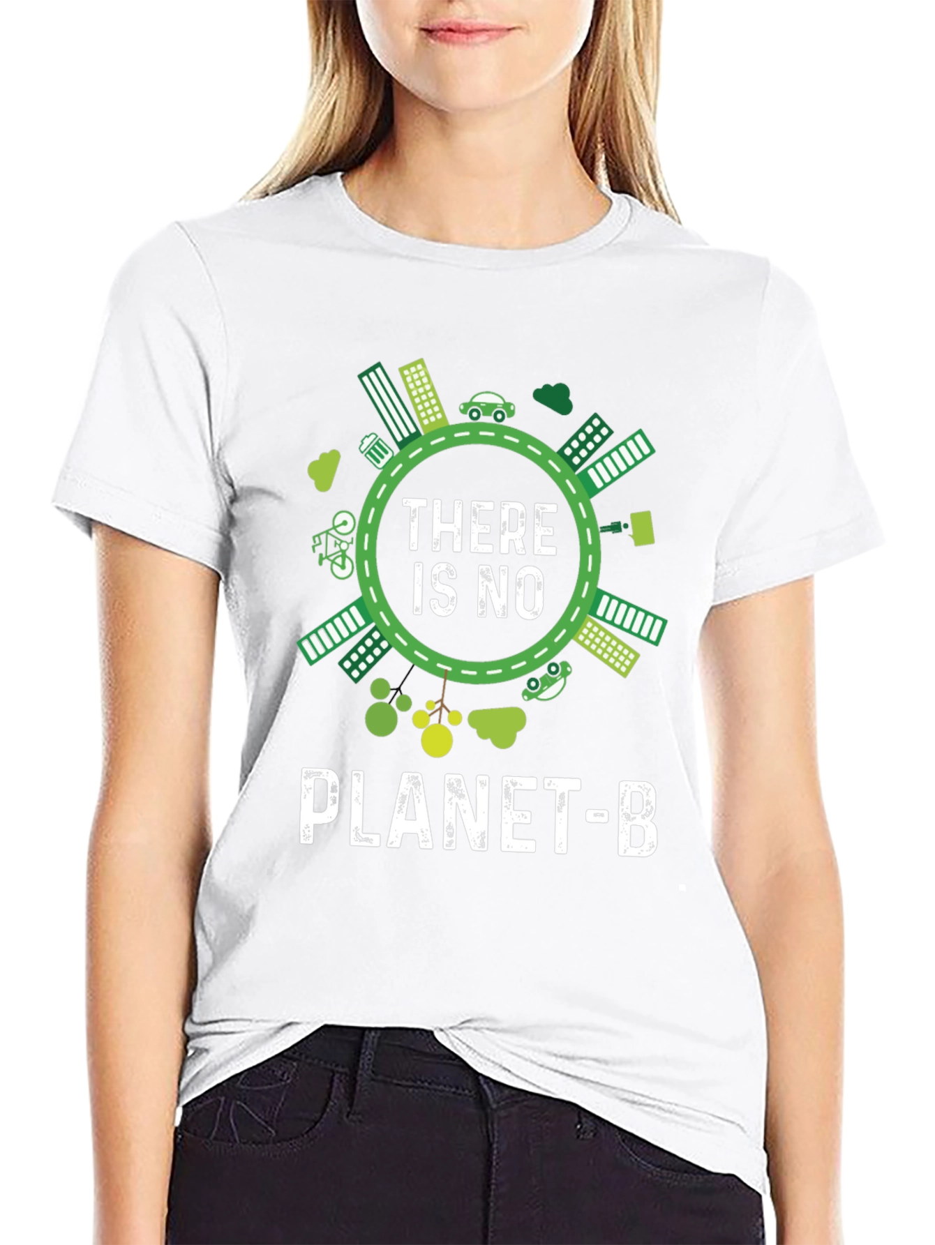 Eco-Friendly No Planet B Graphic T-Shirt