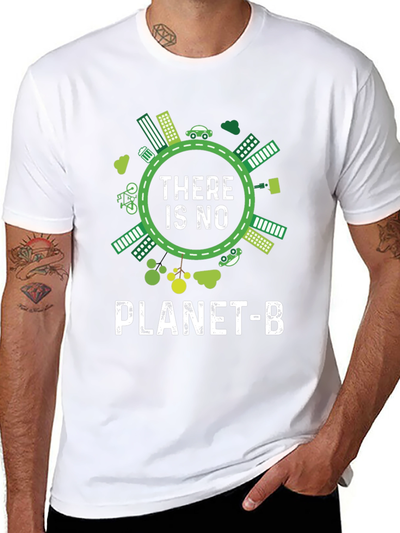 Eco-Friendly No Planet B Graphic T-Shirt