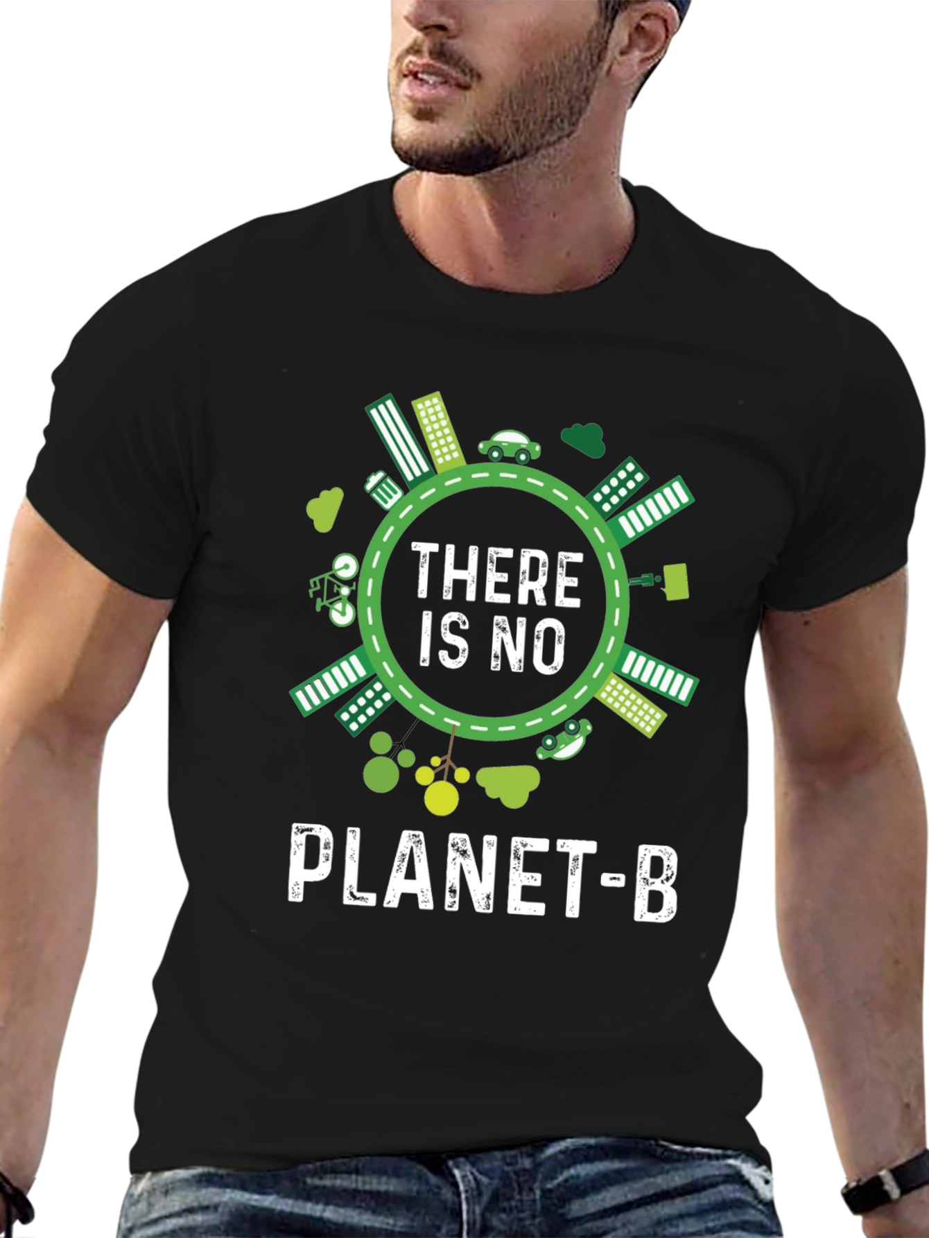 Eco-Friendly No Planet B Graphic T-Shirt