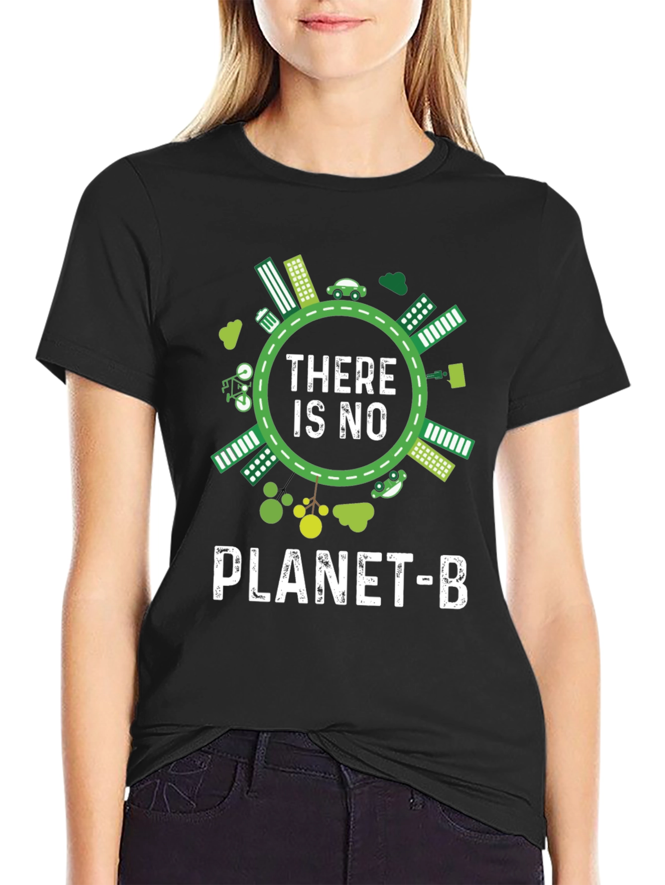 Eco-Friendly No Planet B Graphic T-Shirt