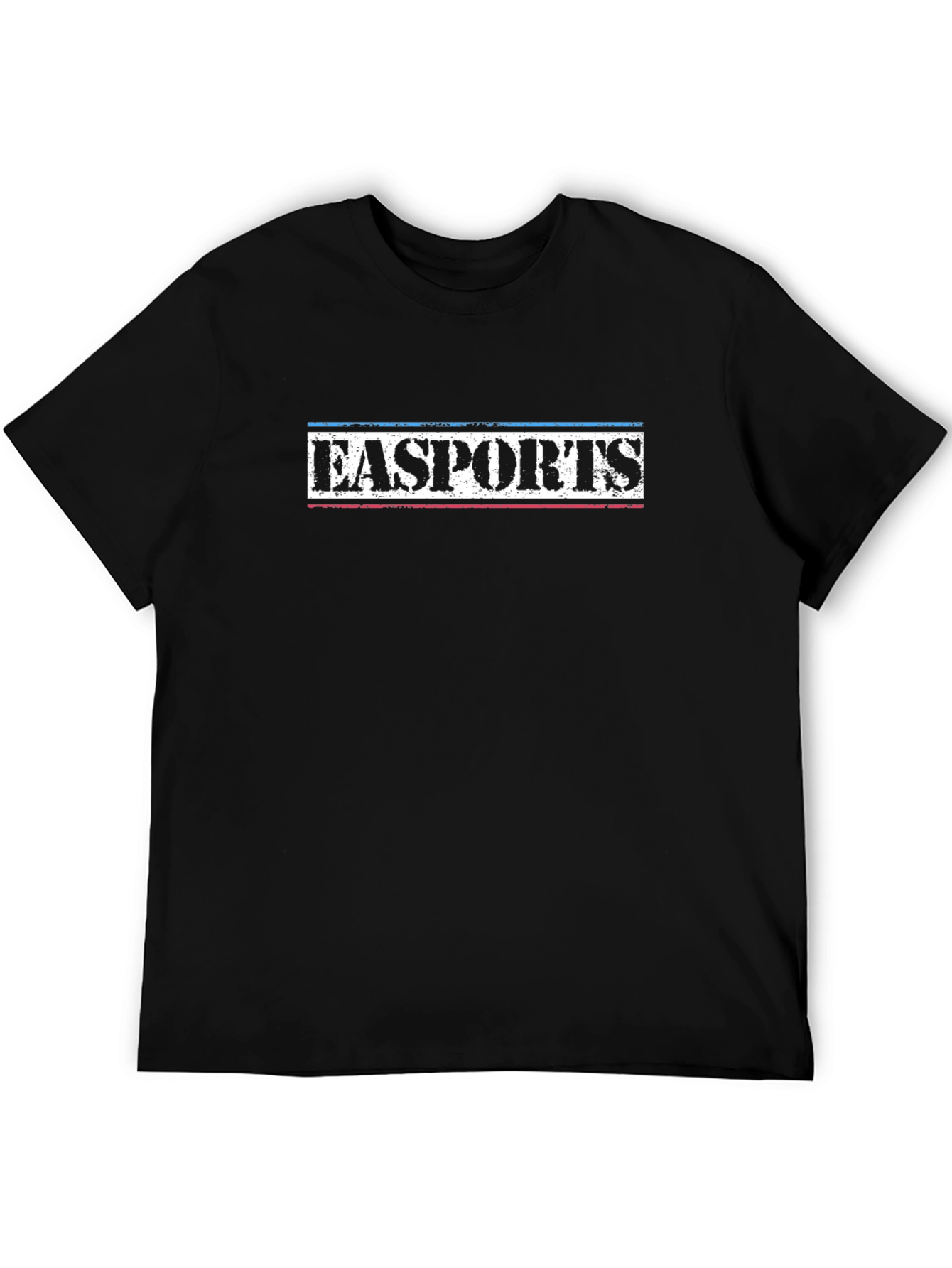 EA SPORTS Graphic T-Shirt - Black Cotton Tee