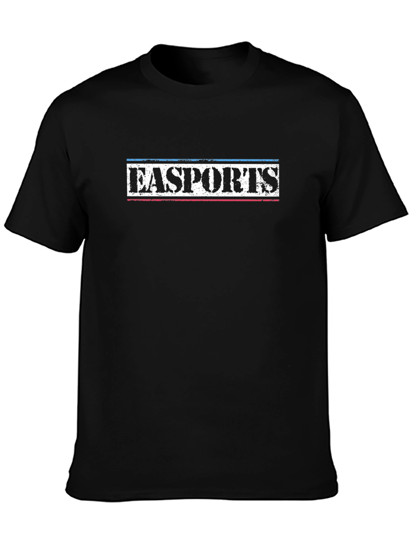 EA SPORTS Graphic T-Shirt - Black Cotton Tee
